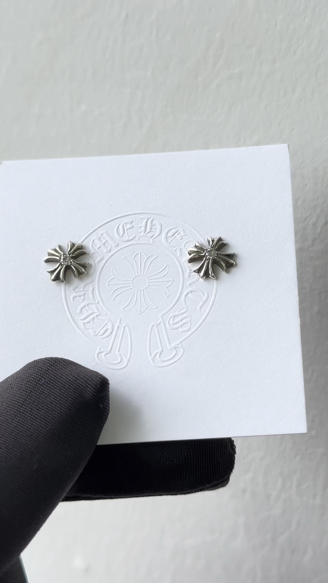 Earrings, Gold-Plated Diamond Custom