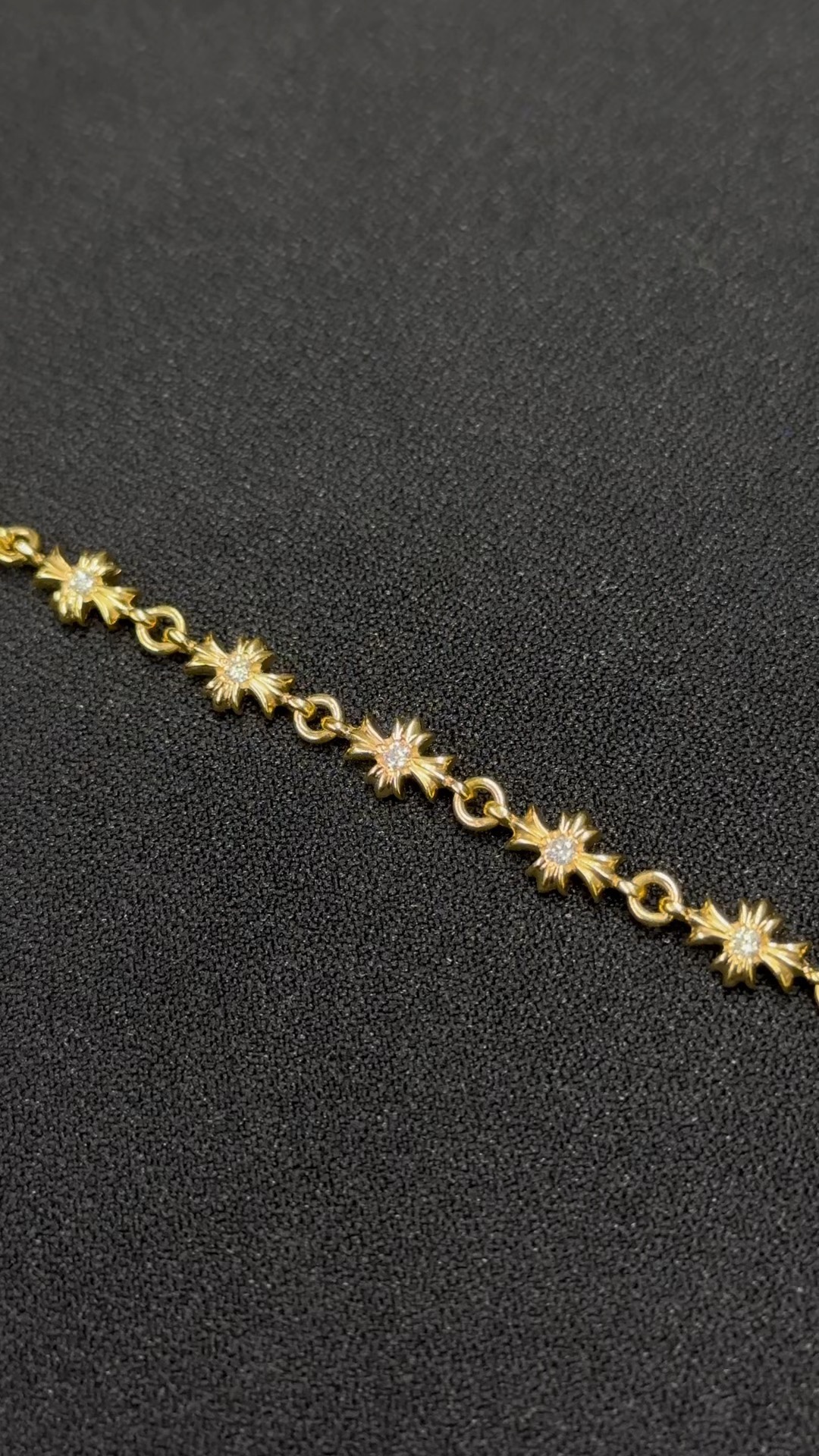 Gold-plated diamond-set customization, 22k real gold customization