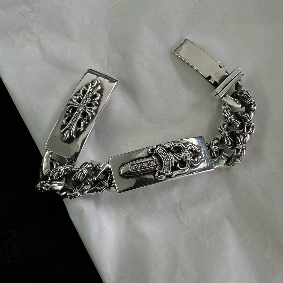 Bracelets and bangles, 925 silver with diamond customization