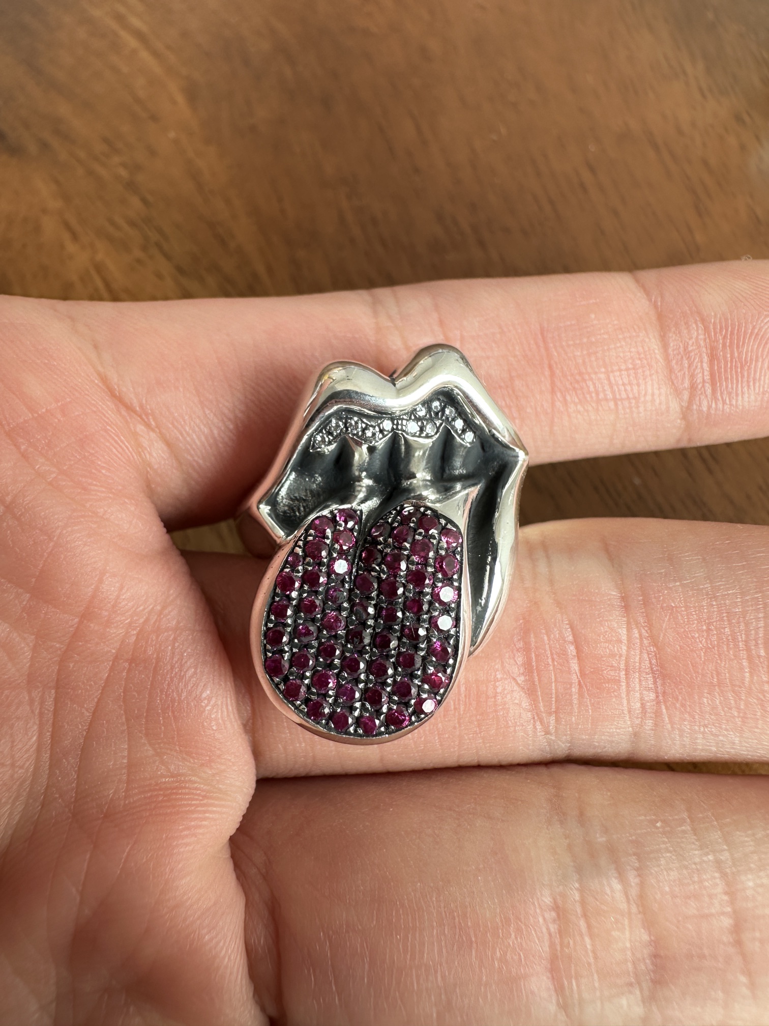Rings, 925 silver with diamond customization