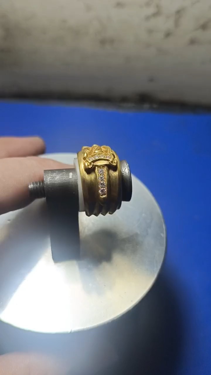 Production process, 22k real gold custom