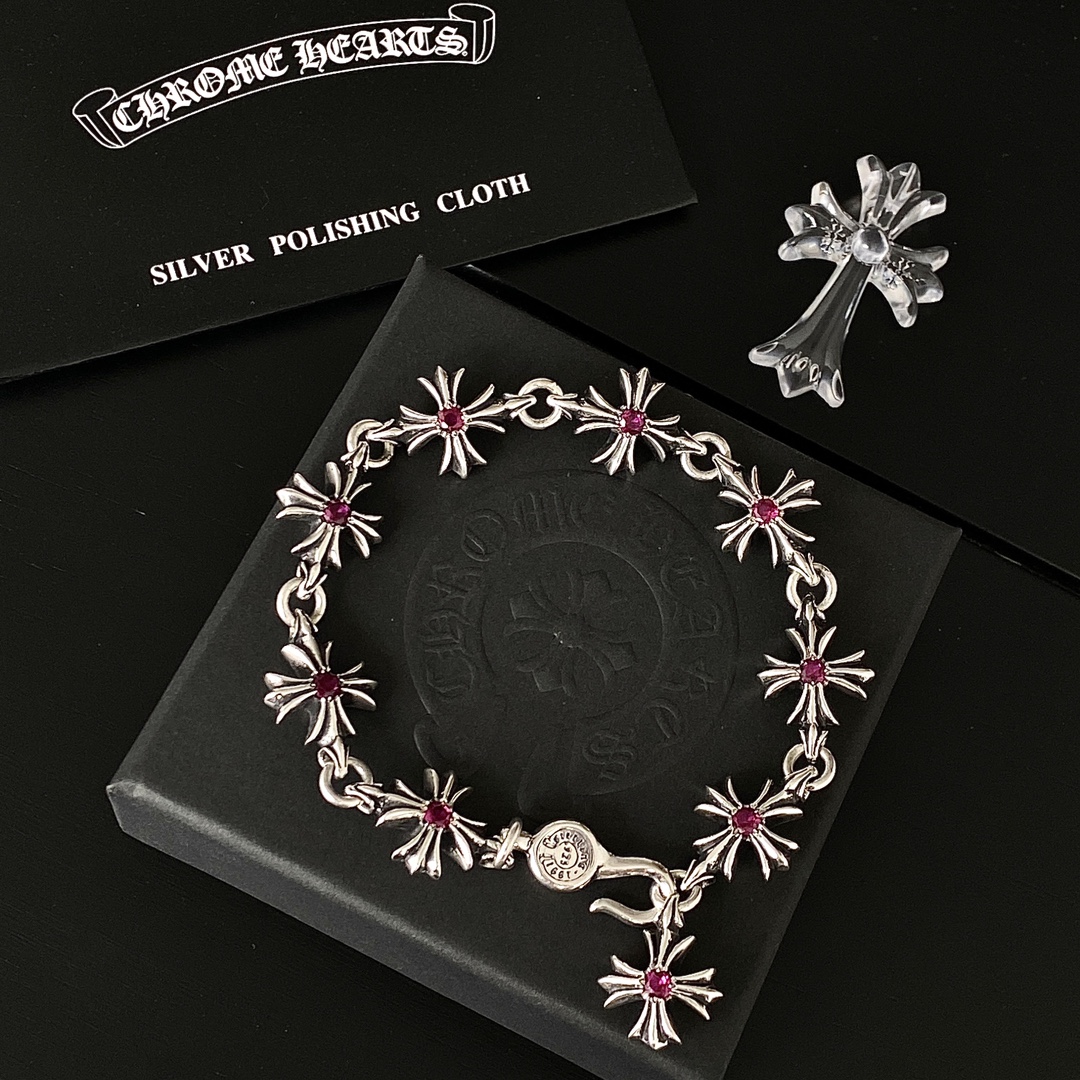 Bracelets and bangles, 925 silver with diamond customization
