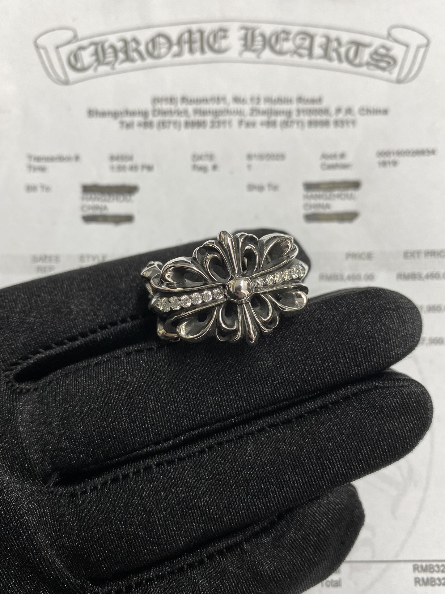 Rings, 925 silver with diamond customization