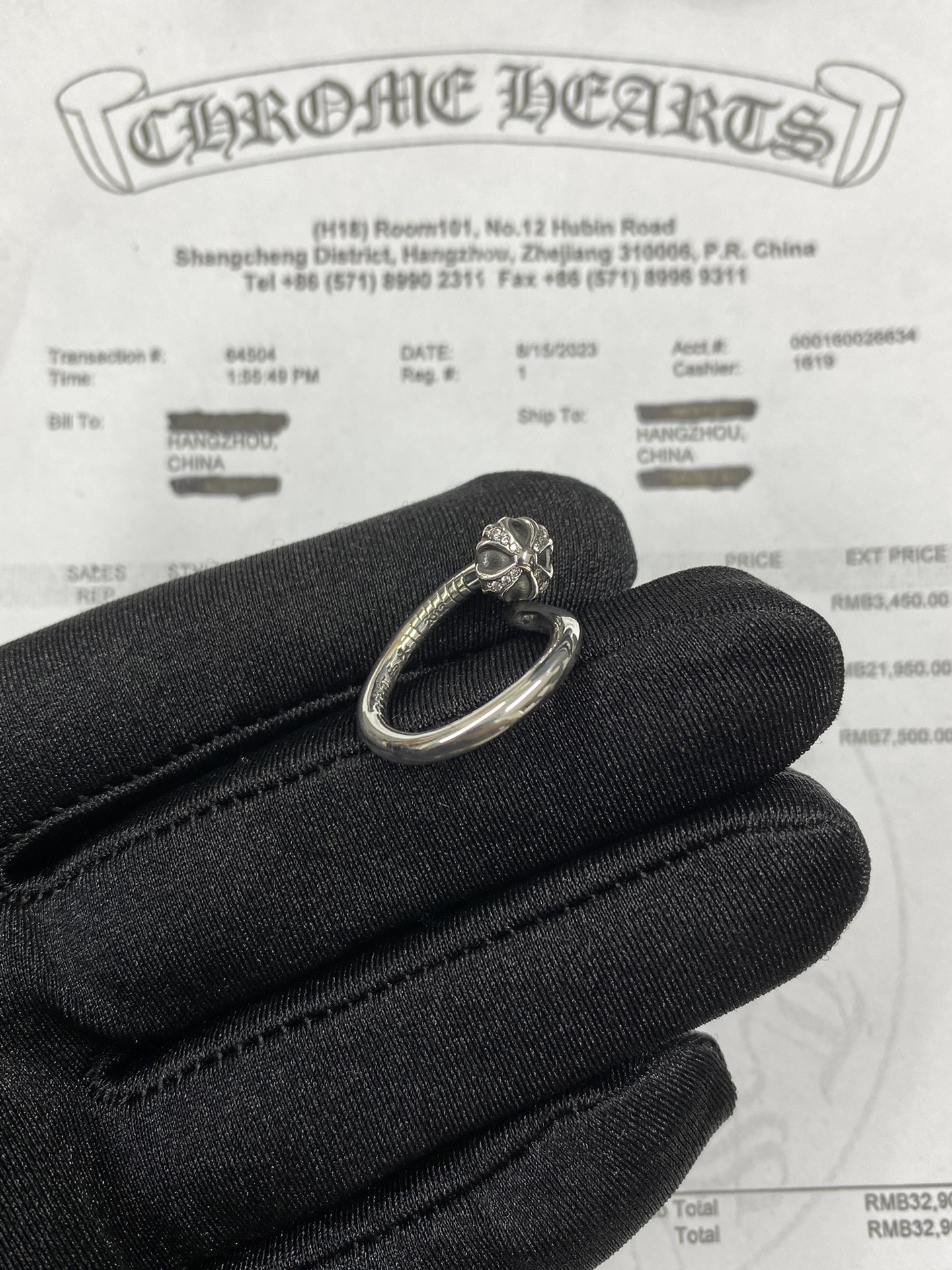 Rings, 925 silver with diamond customization