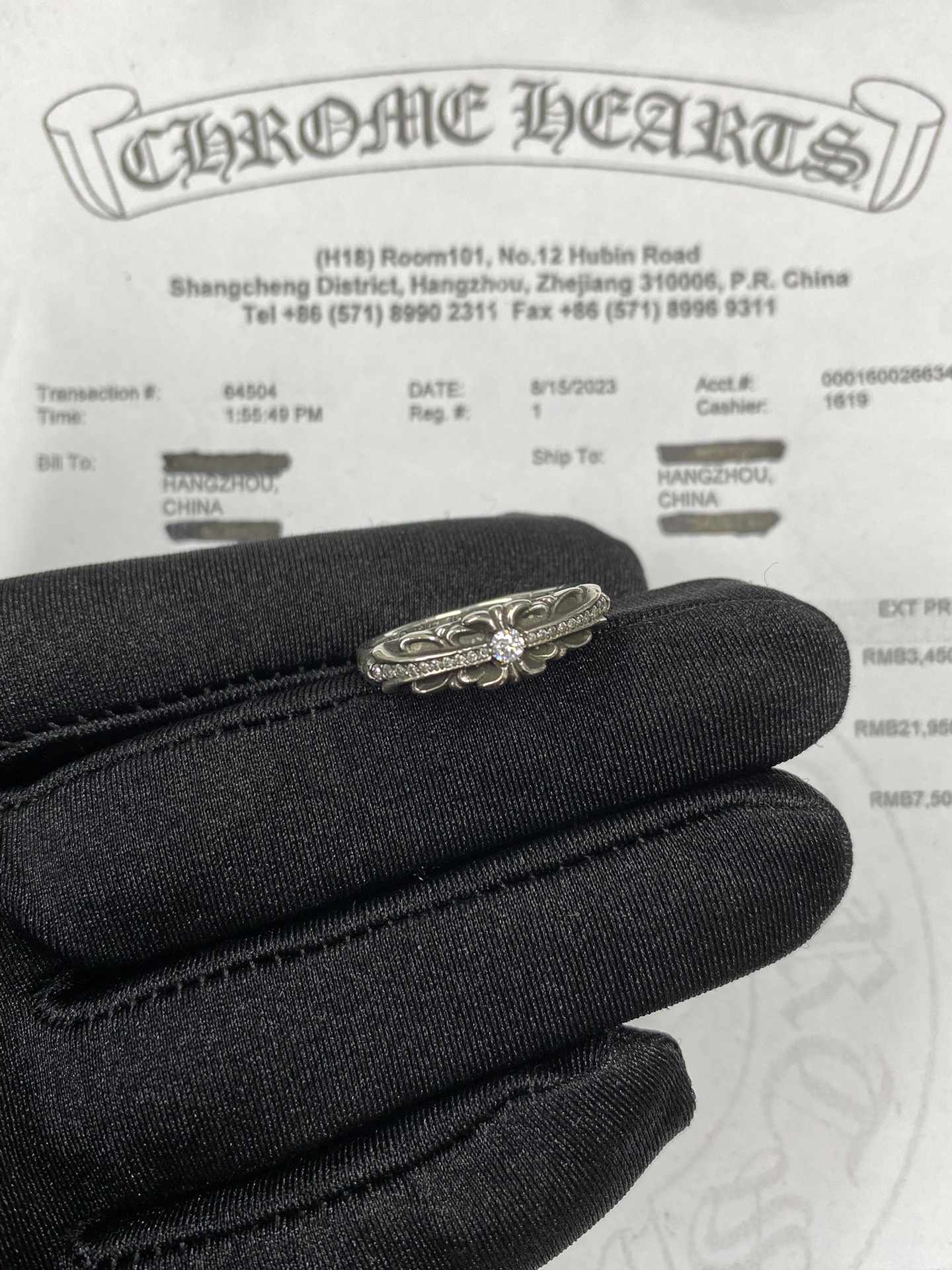 Rings, 925 silver with diamond customization