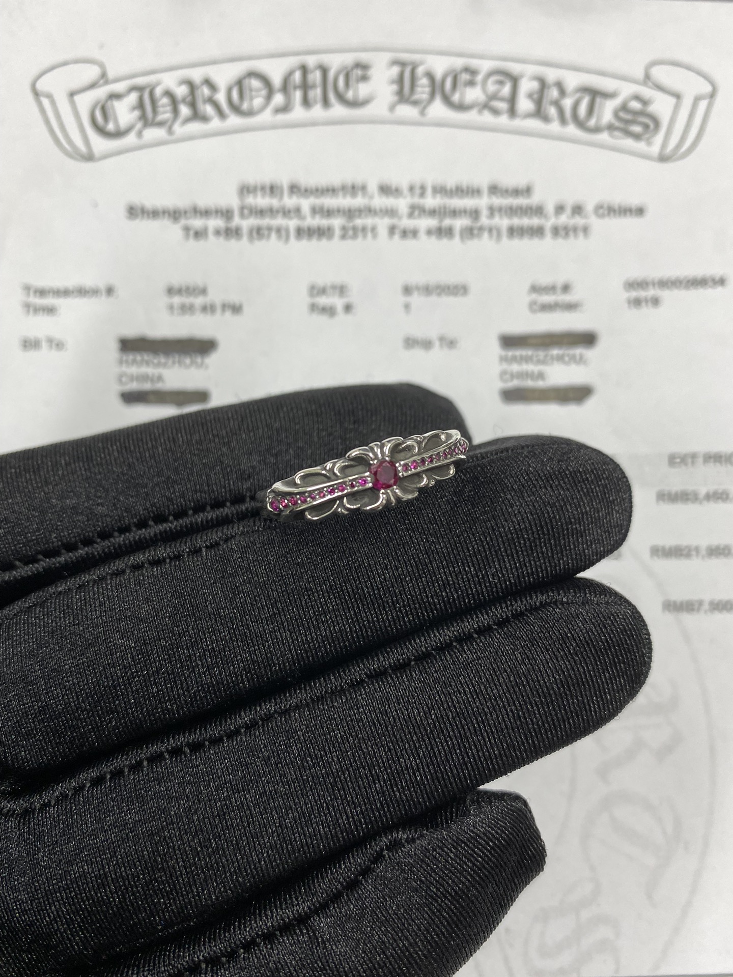 Rings, 925 silver with diamond customization