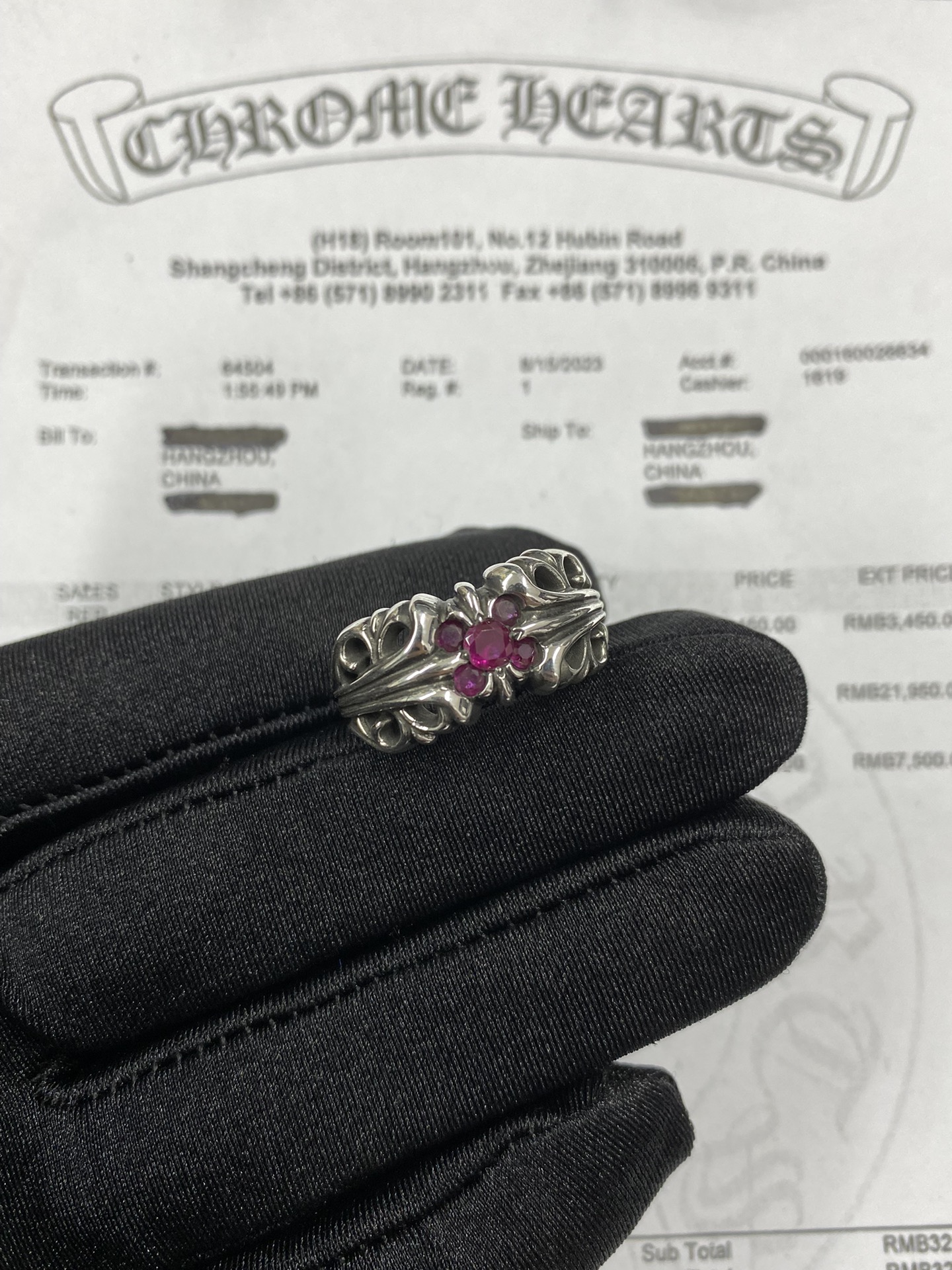 Rings, 925 silver with diamond customization