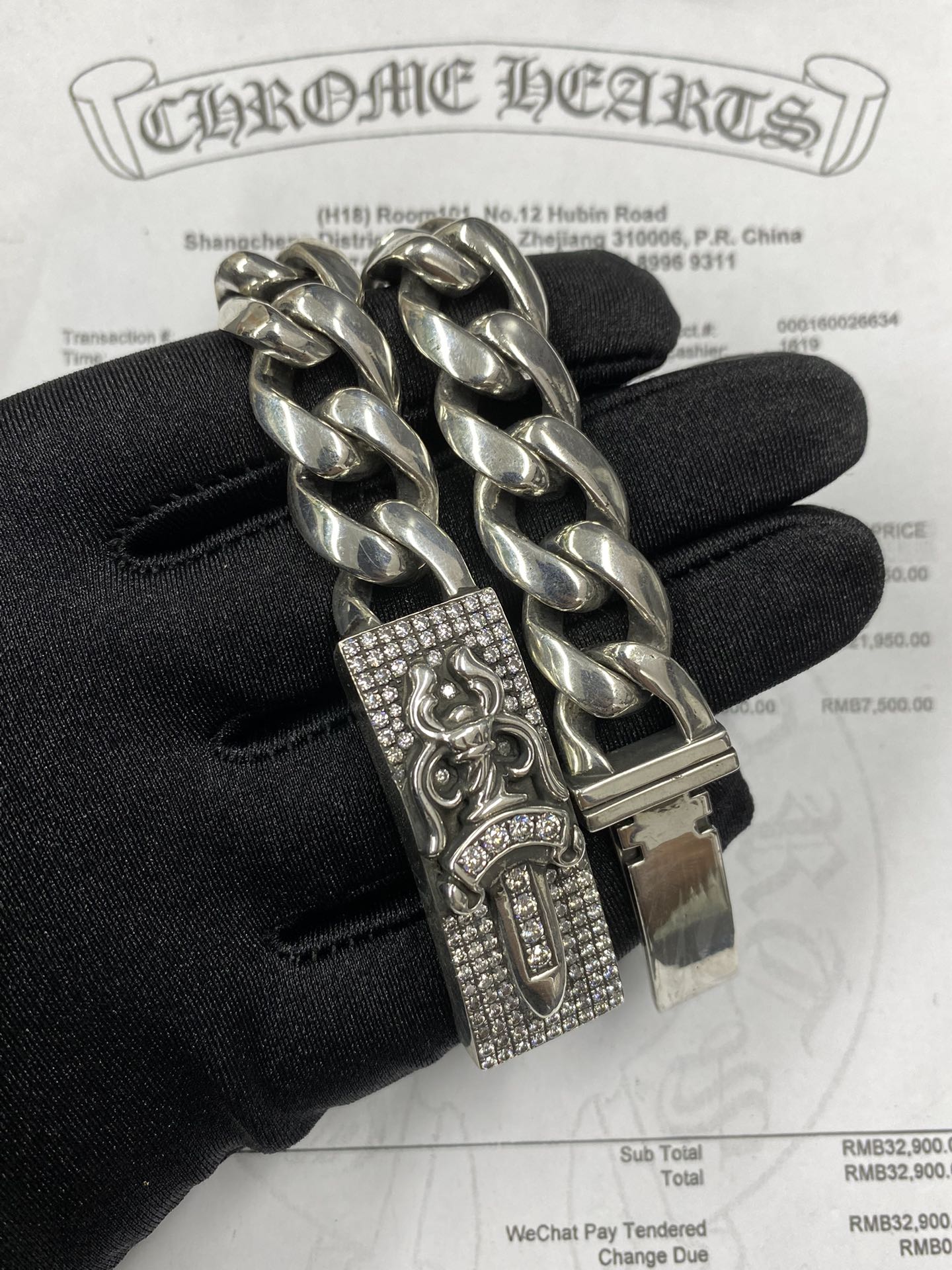 Bracelets and bangles, 925 silver with diamond customization