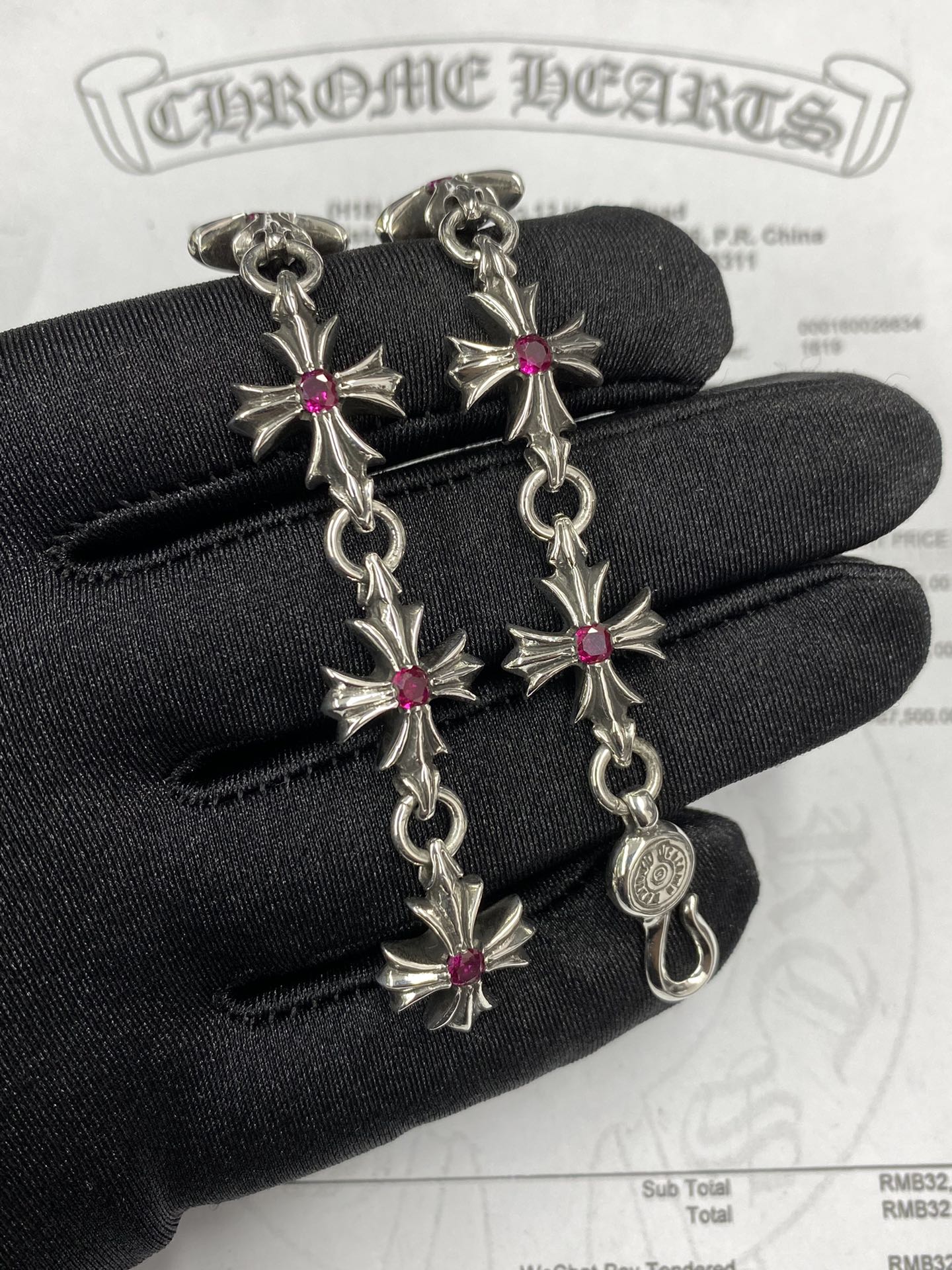 Bracelets and bangles, 925 silver with diamond customization