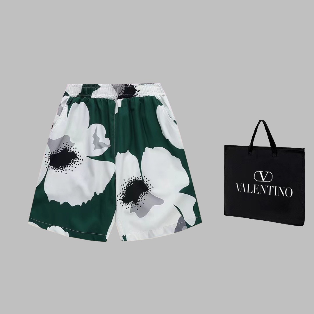 Valentino Shorts in Picture Color with Custom Size Options and Gender-Neutral Design