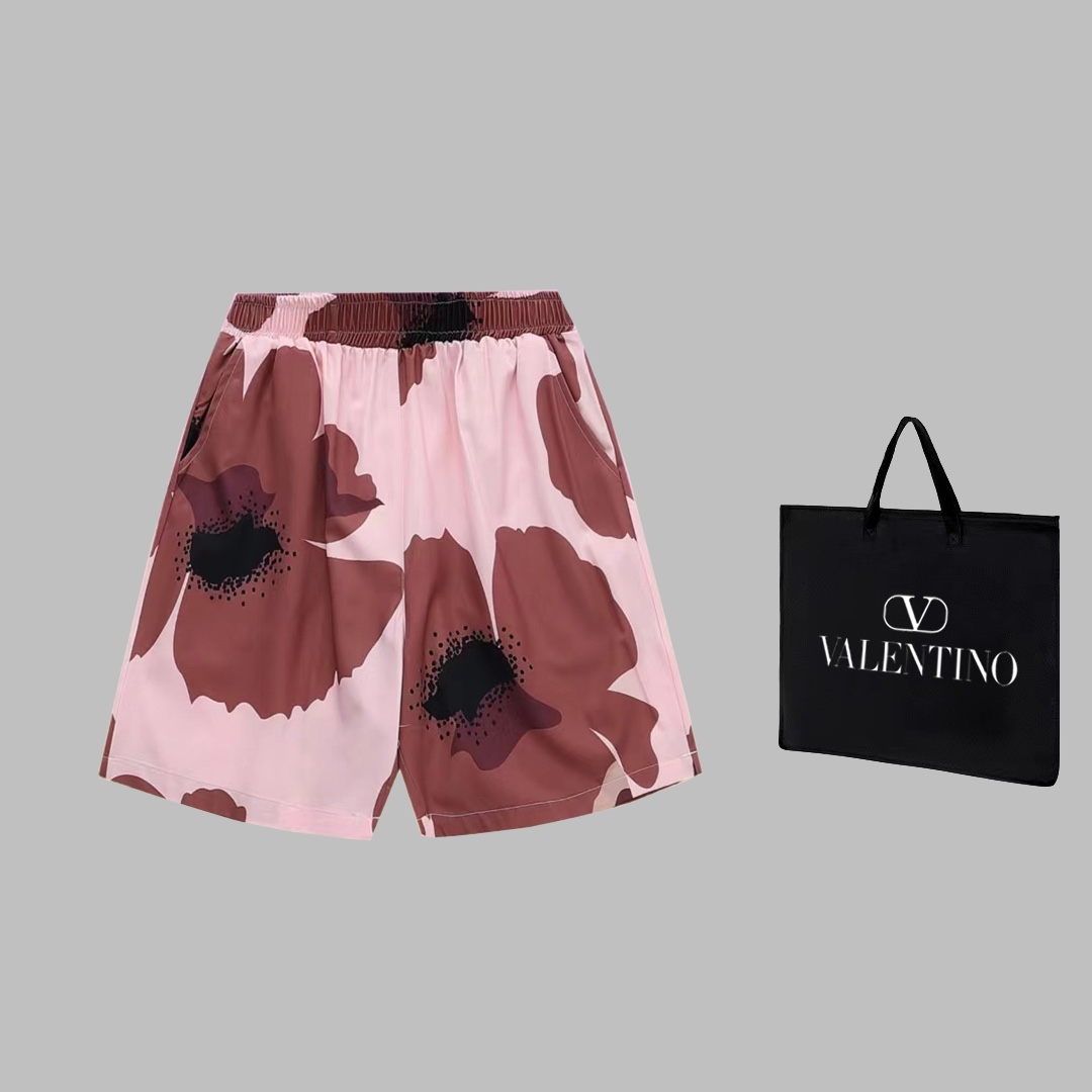 Valentino Shorts in Picture Color, Unisex Sizing with Custom Supplements