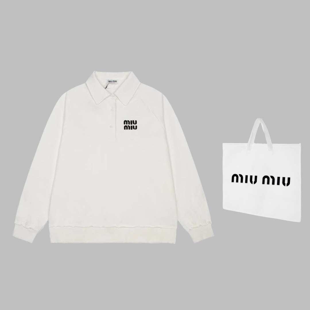 Miumiu’s High-Quality Embroidered Coats with Laser-Burned Logo and Berinda Machine Embroidery - 图片 1