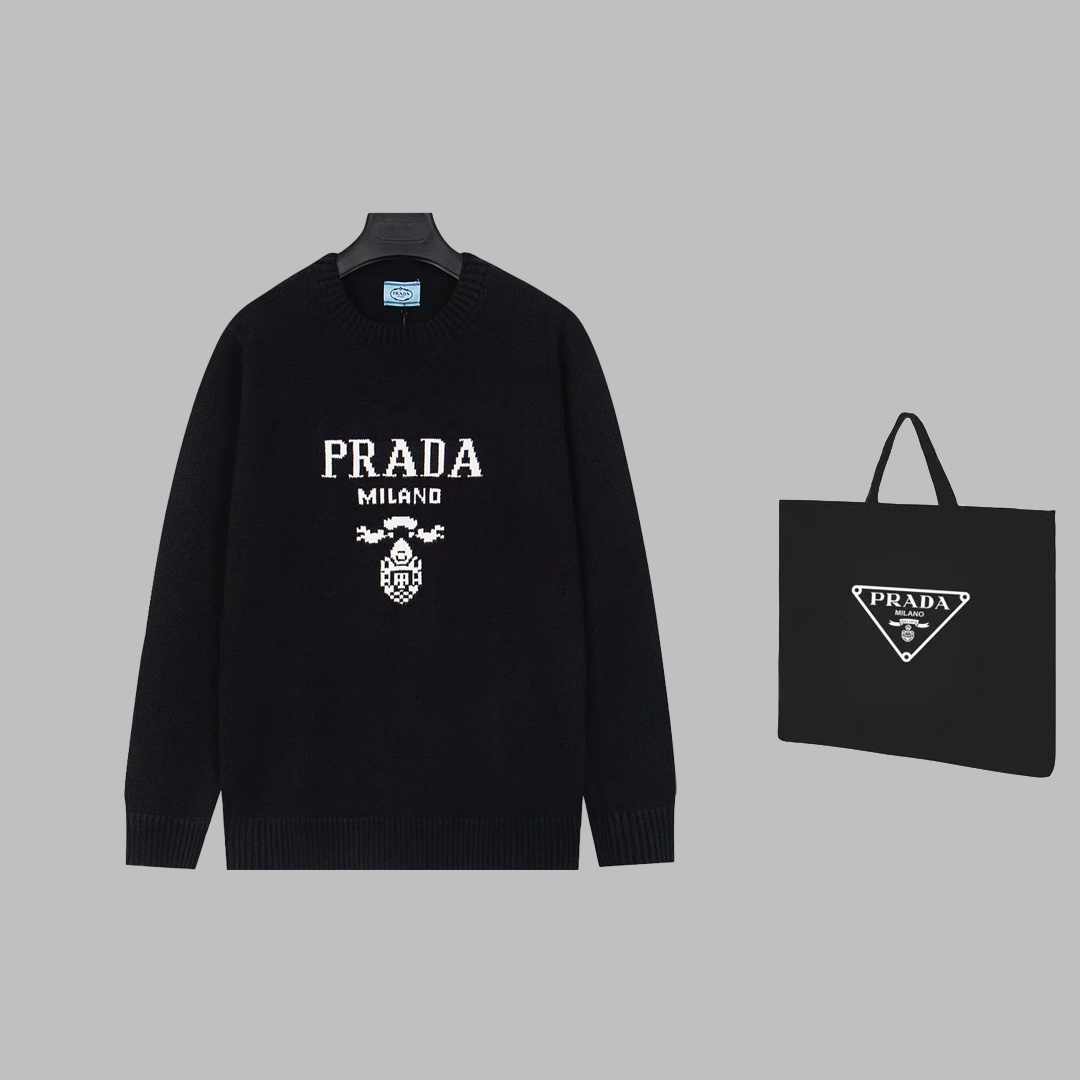 Prada Wool Sweaters: 500 KG per Color Startup for XS-L Sizes - 图片 1