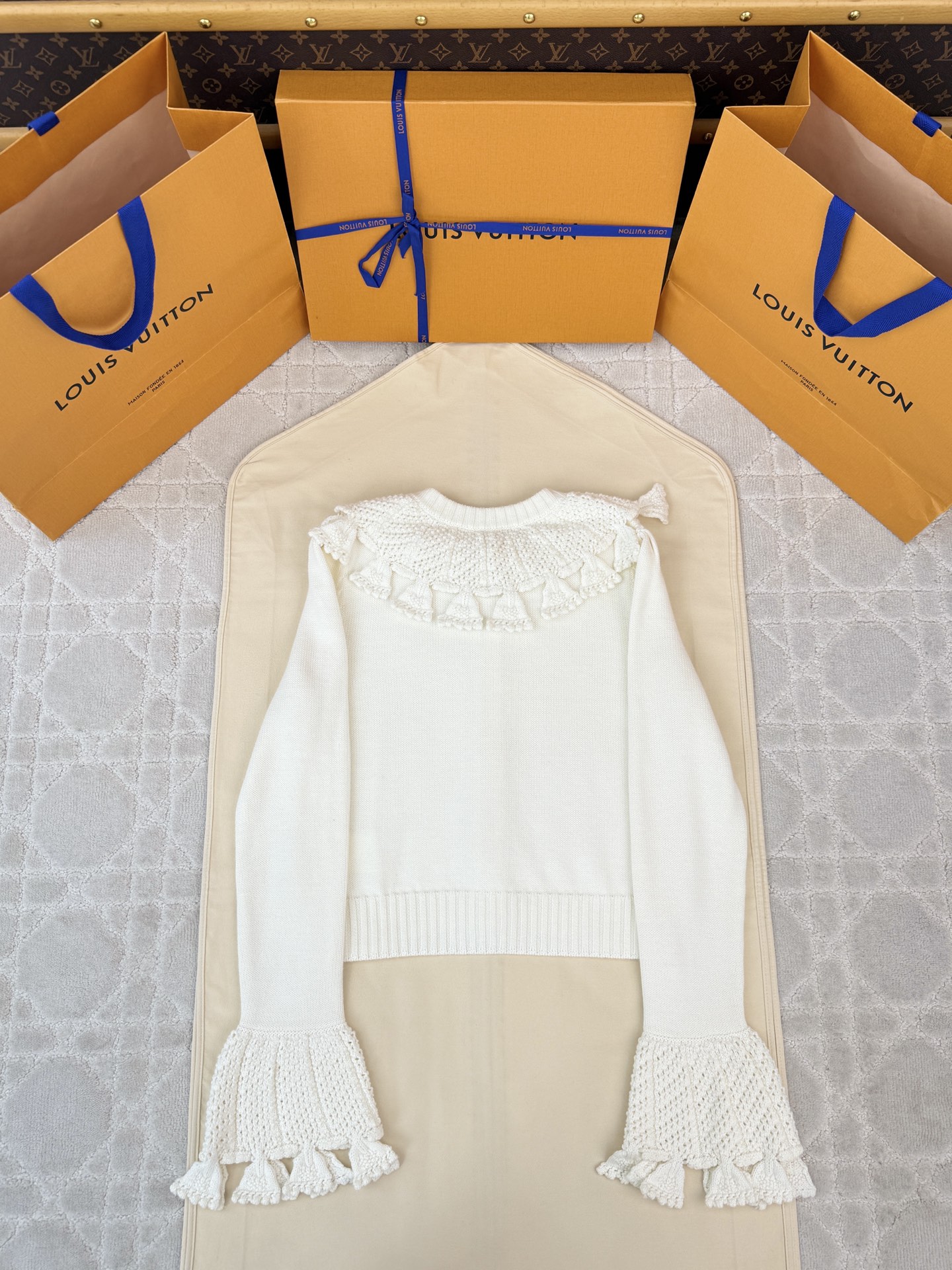 루이비통 여성 가디건 142689 Louis Vuitton Cardigan 상세 이미지 2