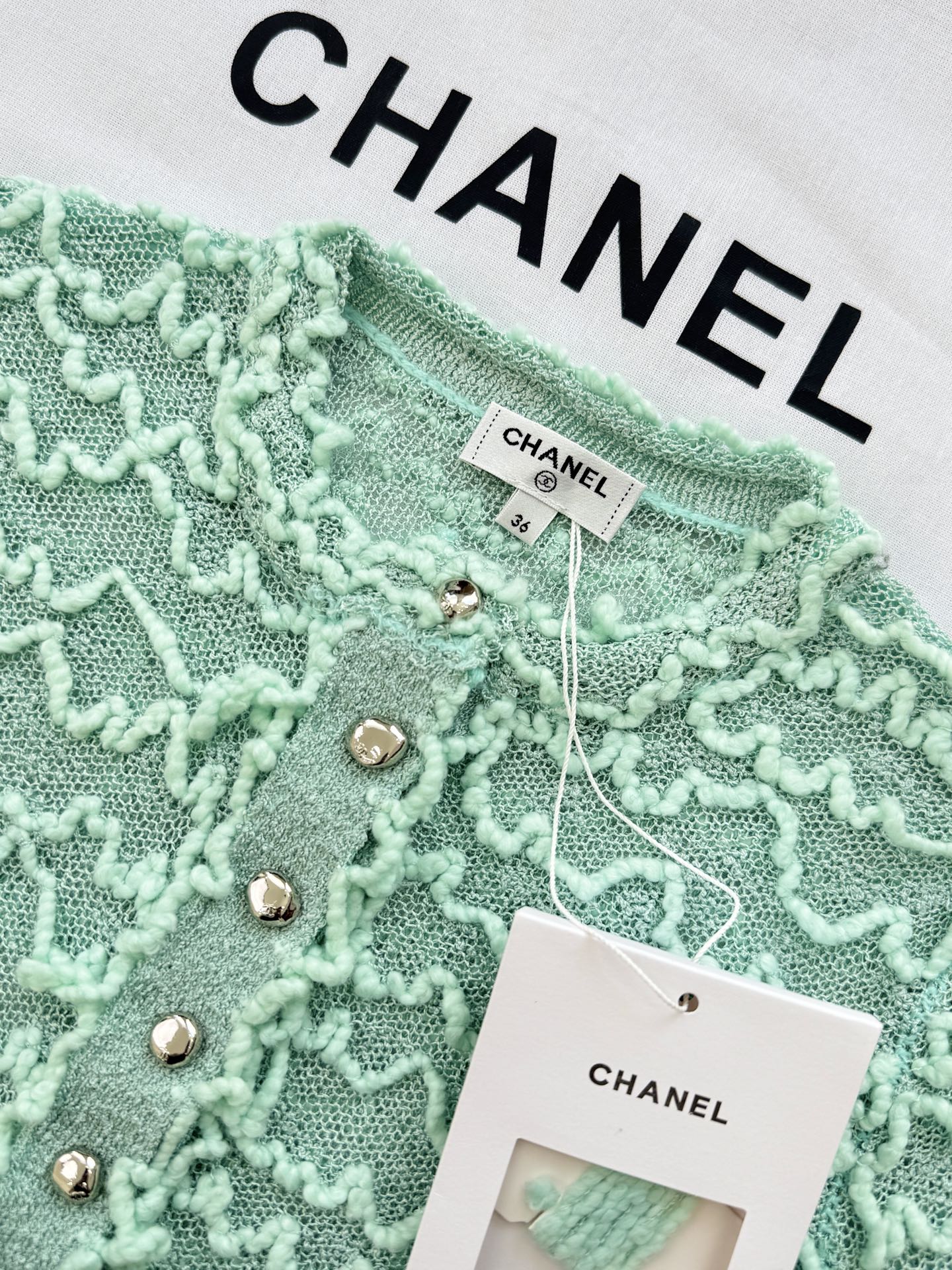샤넬 여성 가디건 142688 Chanel Cardigan 상세 이미지 4