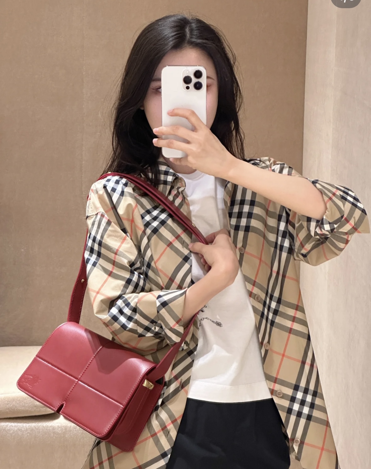 Burberry new SNIP bag new style