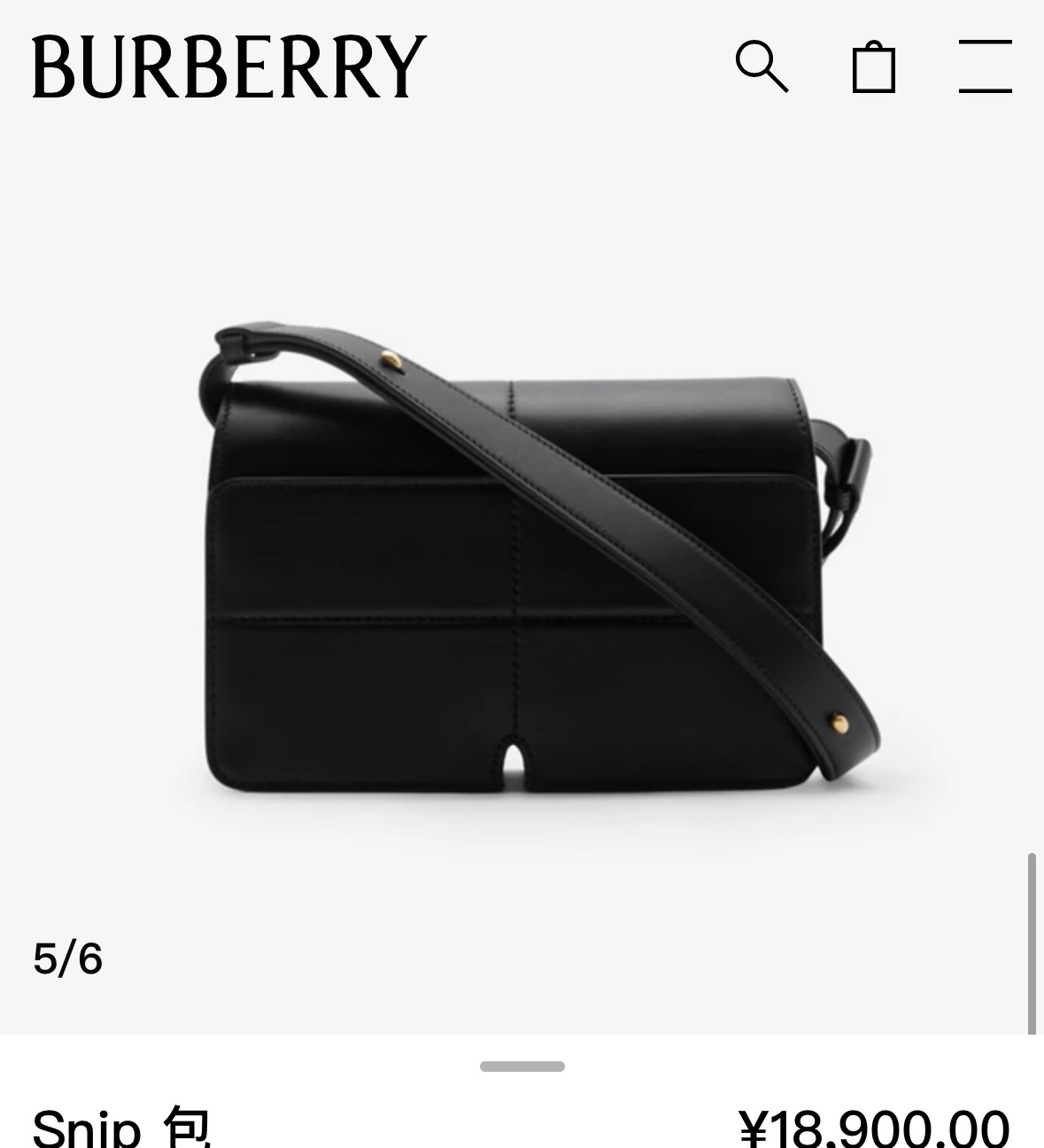 Burberry Official website picture