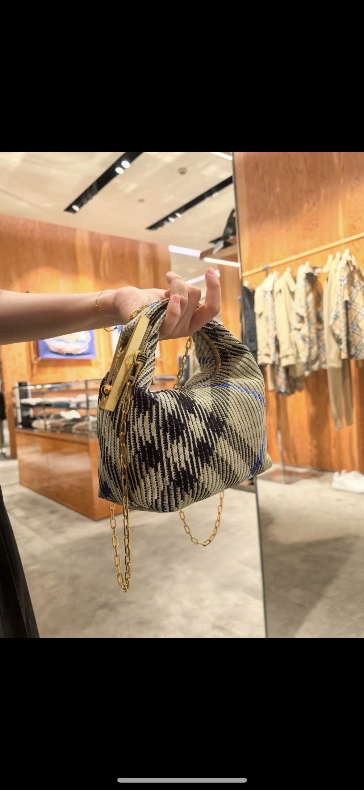 Burberry Mini chain version Peg Baohao cute store