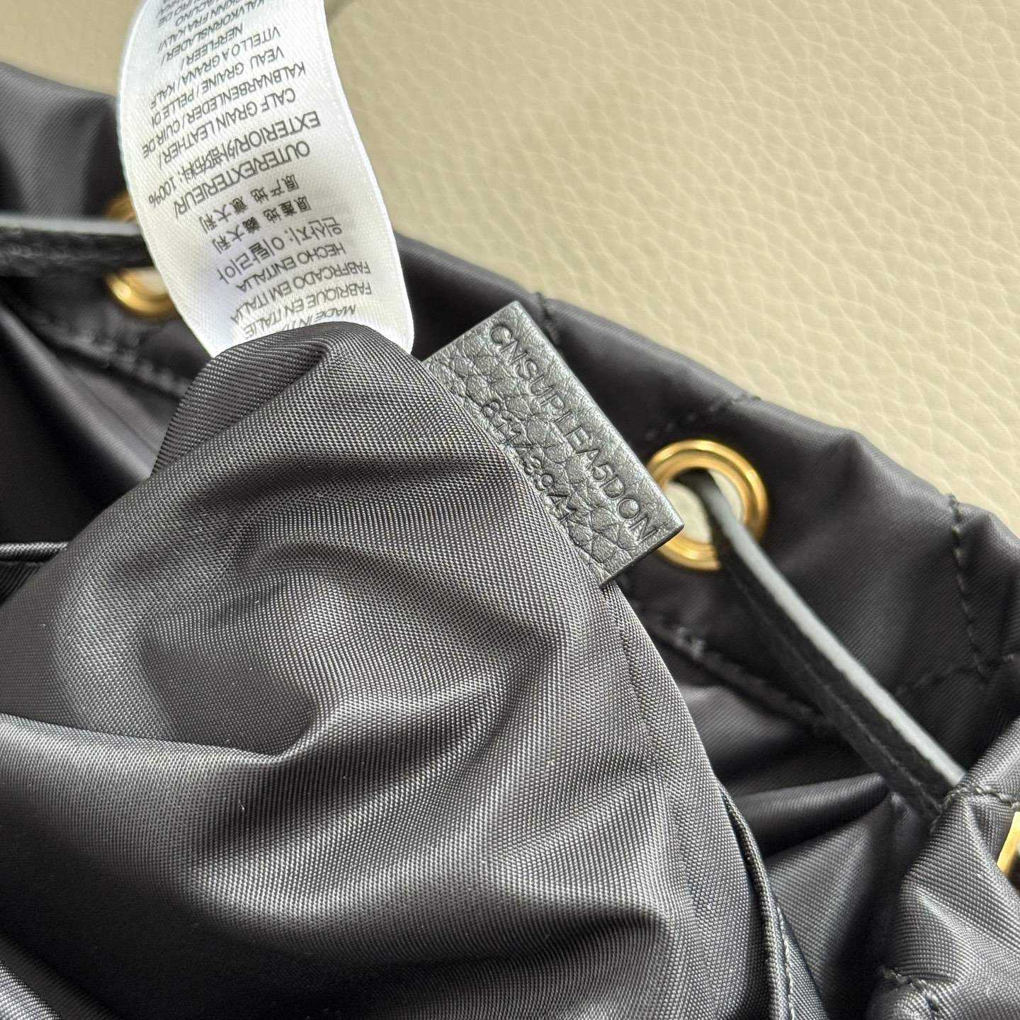 P1218 B Horseshoe ダブルバックパック - 英倫田園スタイルと精緻なディテール