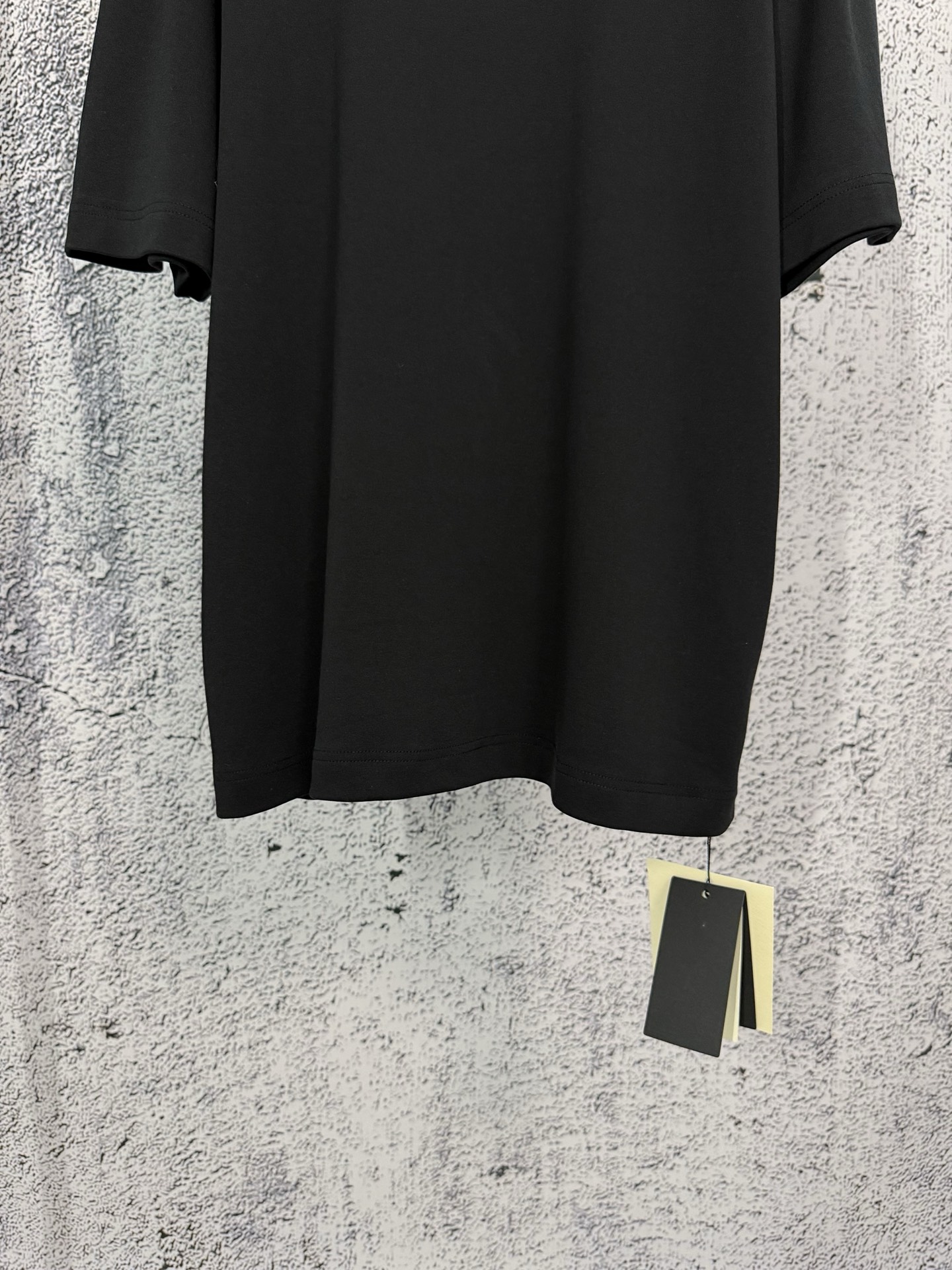 Fendi FENDI 芬迪 26ss 双F皮绒刺绣标识短袖T恤