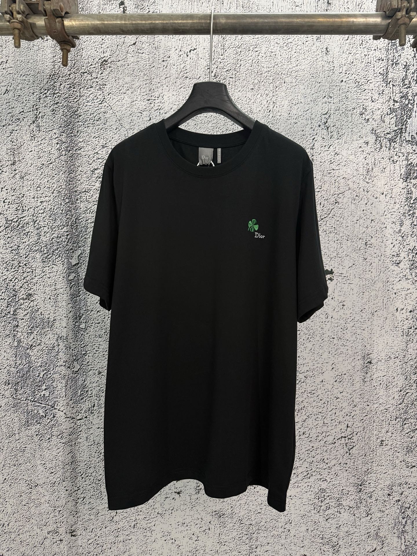 Dior Dior 迪奥 26ss 棉质针织四叶草刺绣圆领短袖T恤