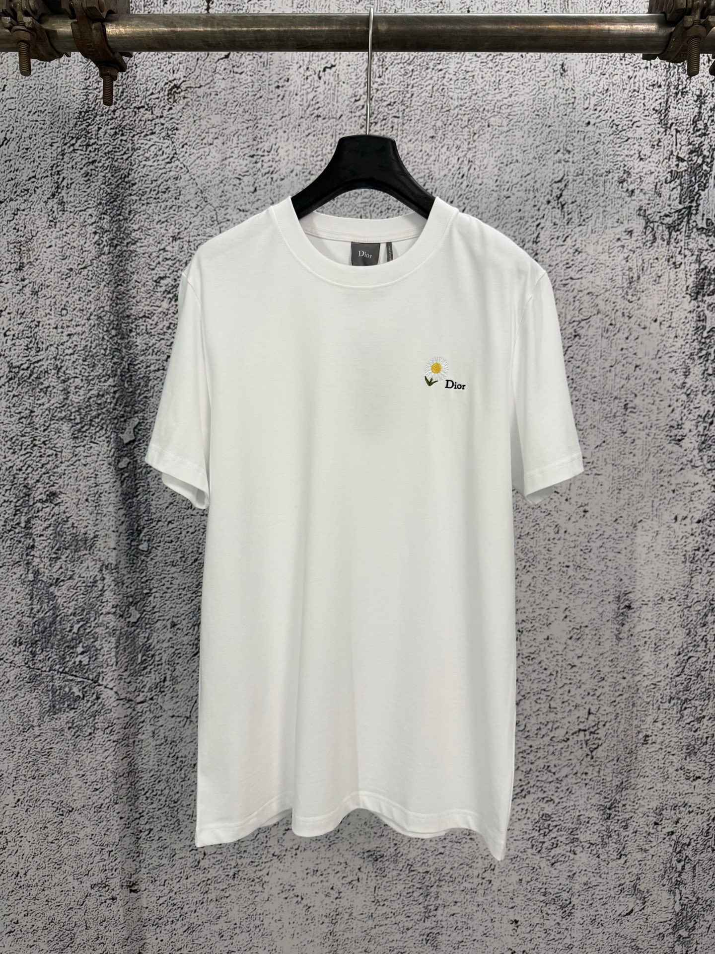 Dior Dior 迪奥 26ss 棉质针织雏菊刺绣圆领短袖T恤