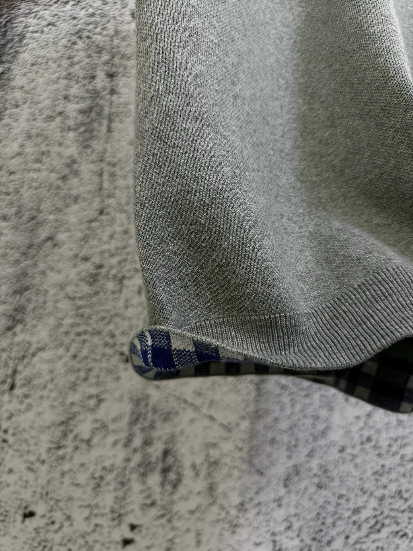 Loewe LOEWE 罗意威 26ss 内格翻袖提花毛织短袖T恤
