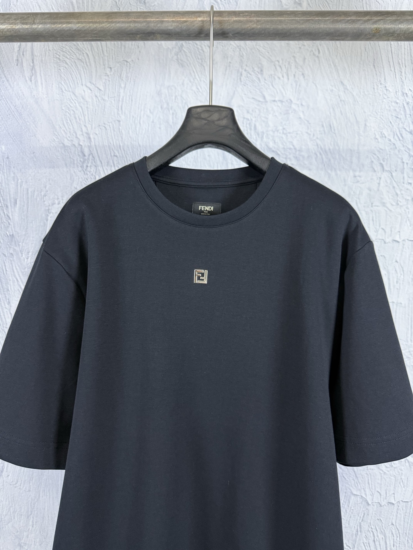 Fendi FENDI 芬迪 26ss 五金烫画针织短袖T恤