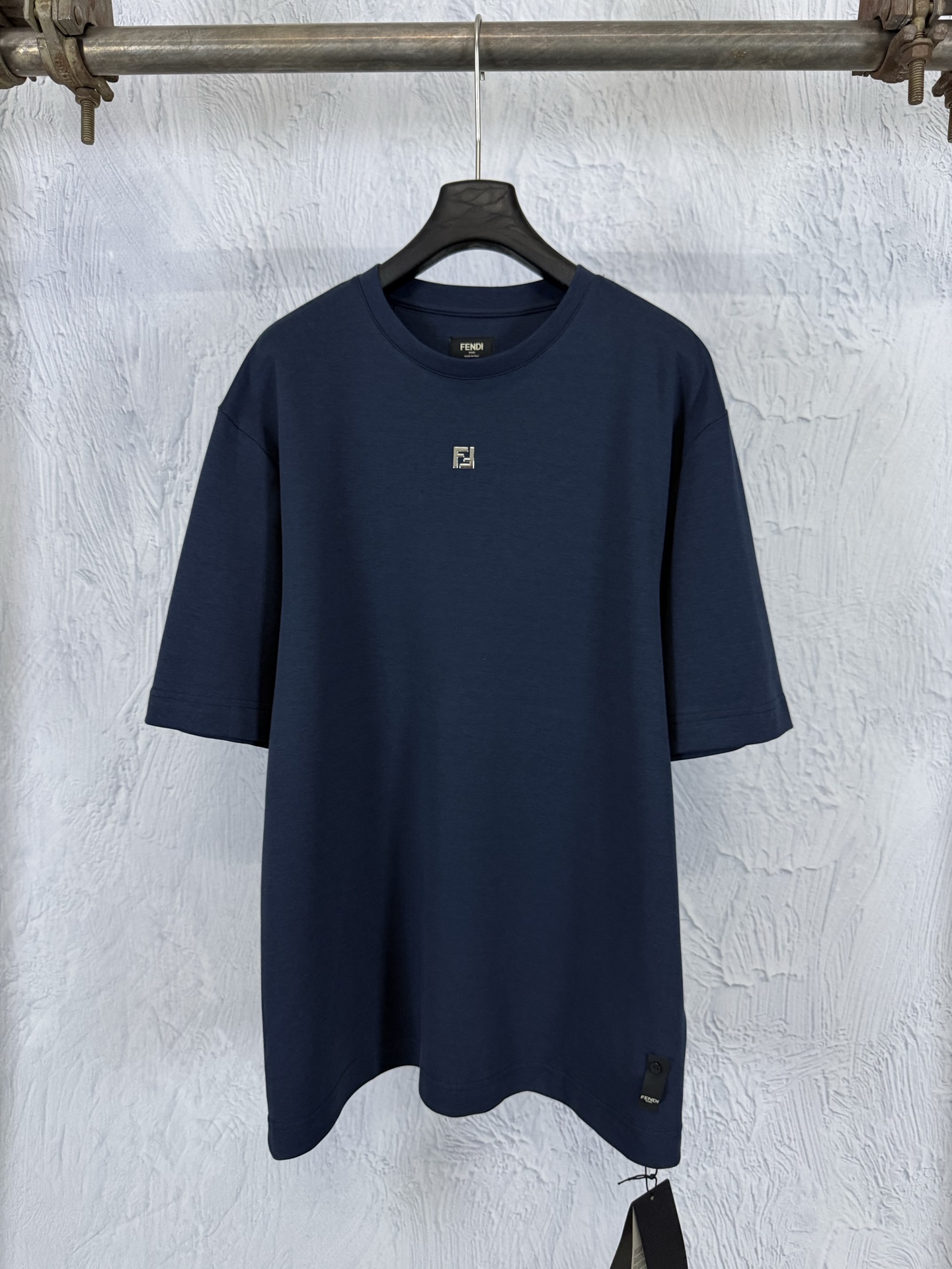 Fendi FENDI 芬迪 26ss 五金烫画针织短袖T恤