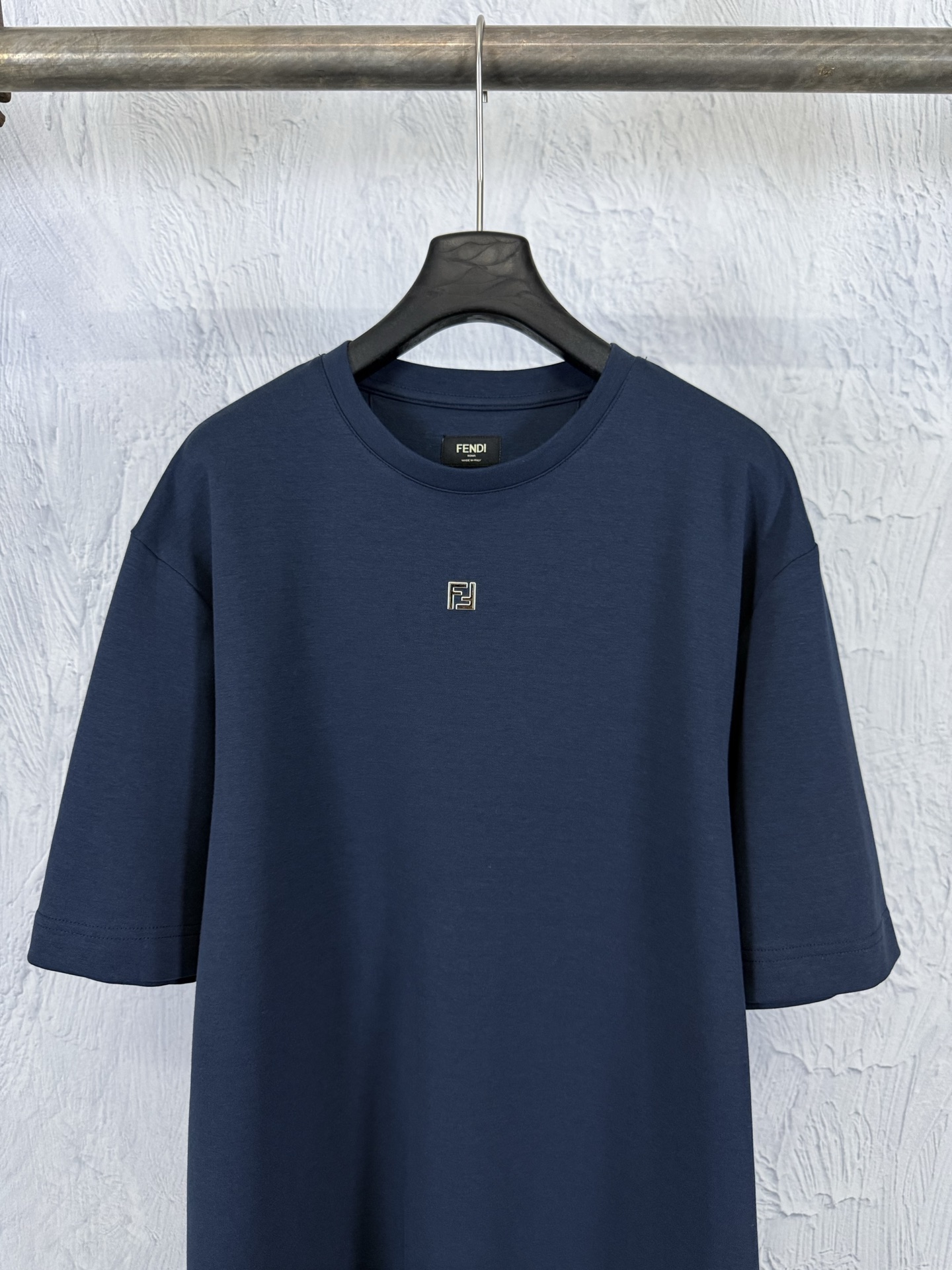 Fendi FENDI 芬迪 26ss 五金烫画针织短袖T恤