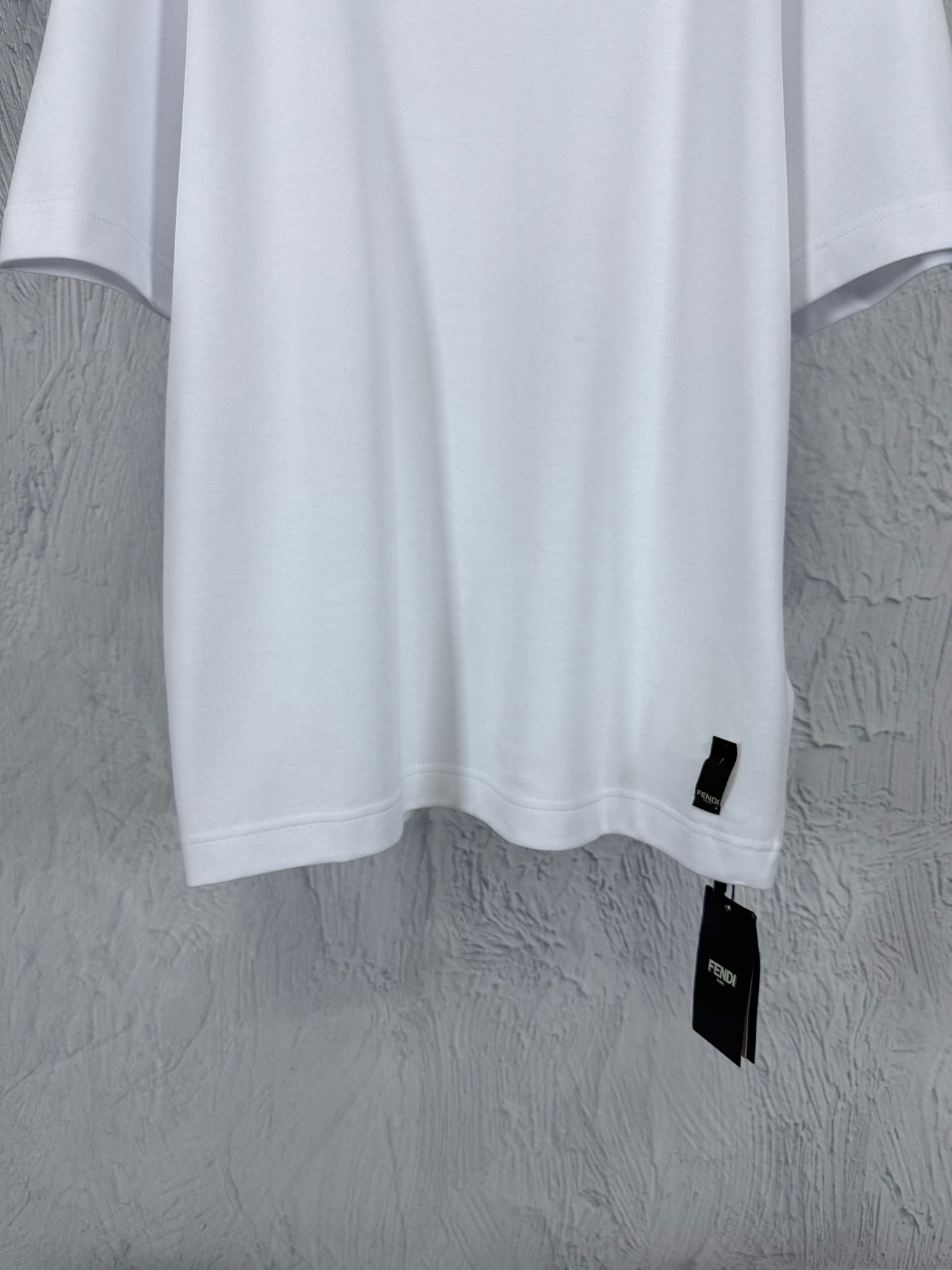 Fendi FENDI 芬迪 26ss 五金烫画针织短袖T恤