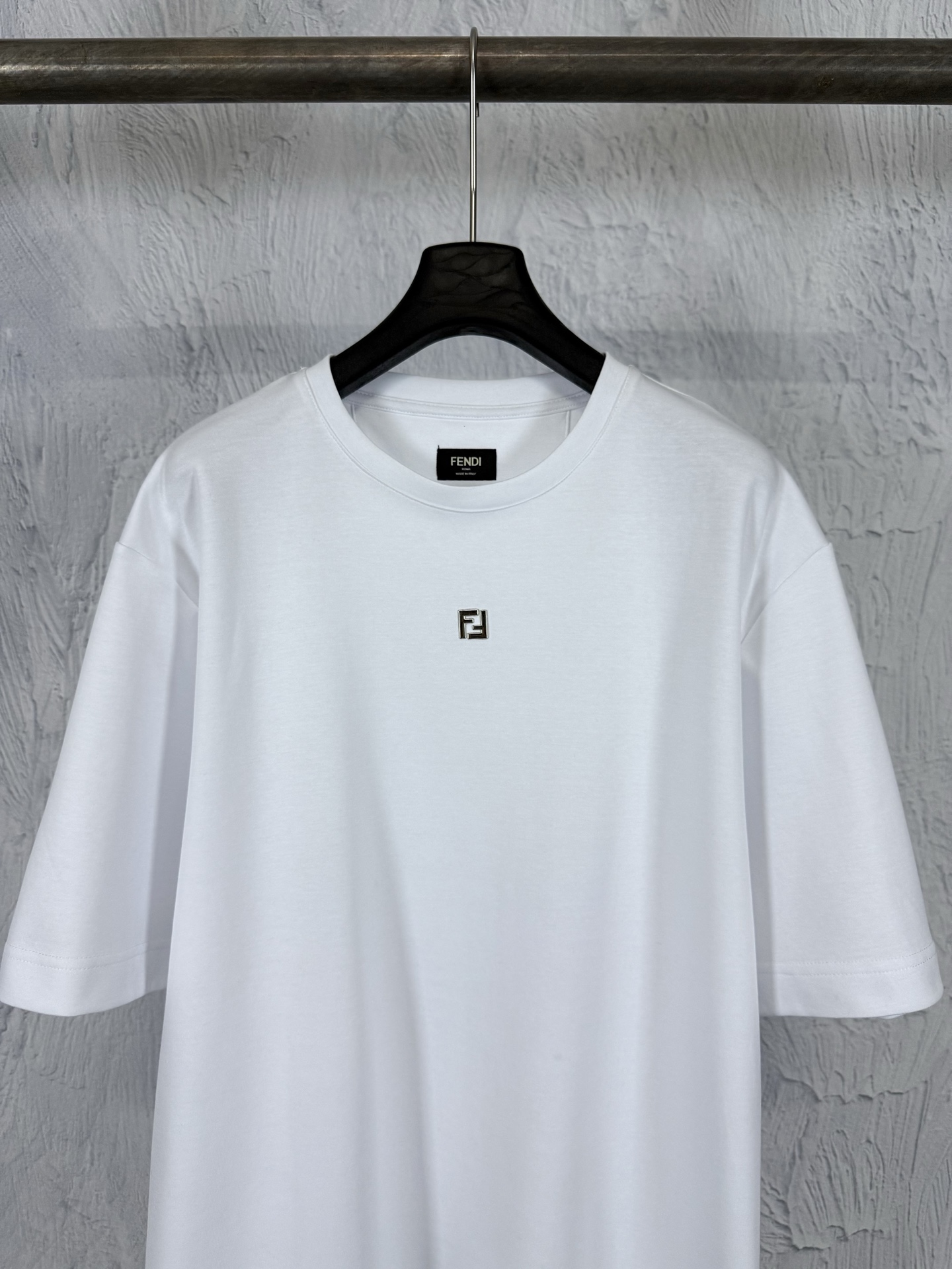 Fendi FENDI 芬迪 26ss 五金烫画针织短袖T恤