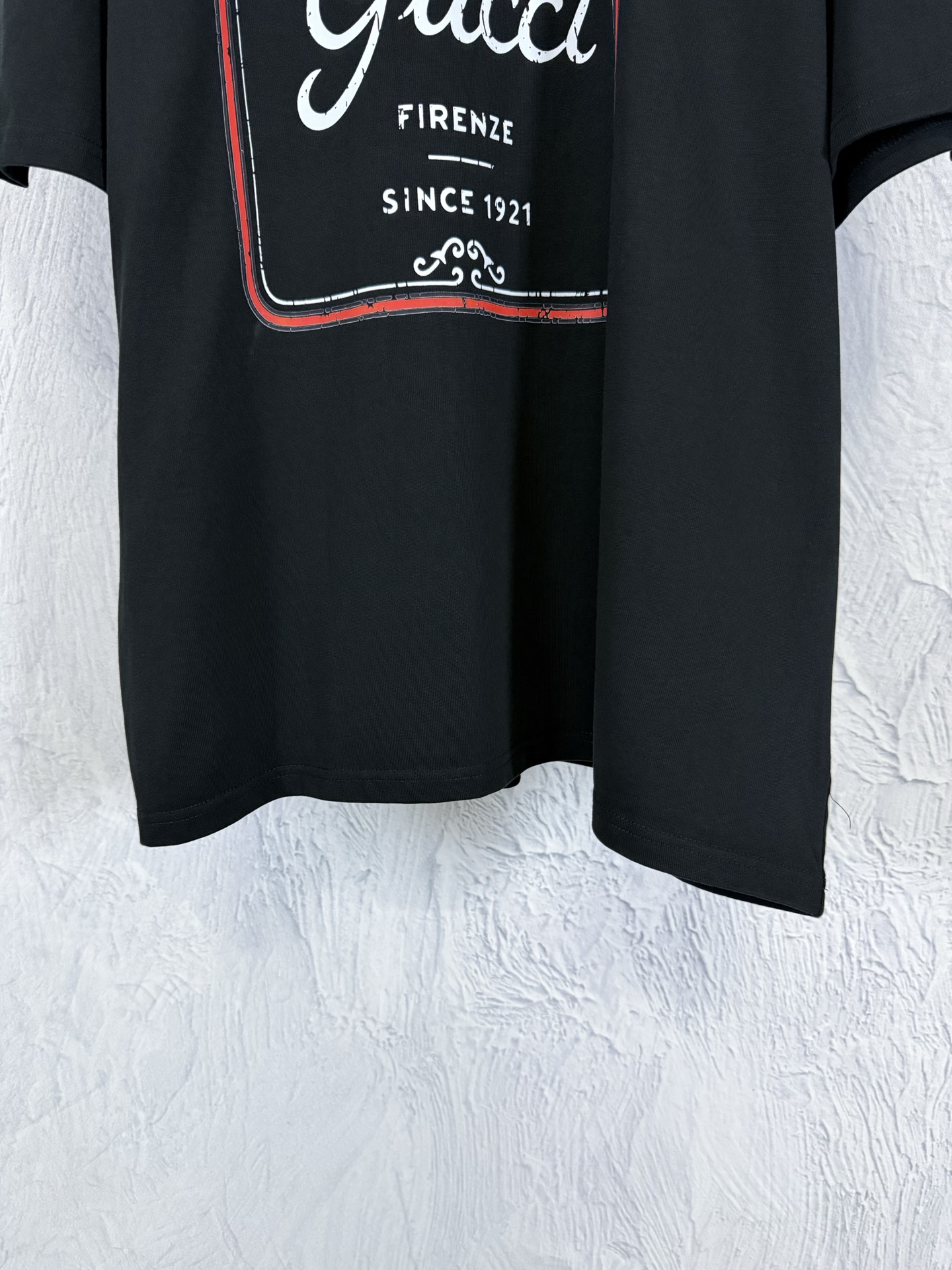 Gucci GUCCI 古驰 26ss 典藏标识印花重磅短袖T恤