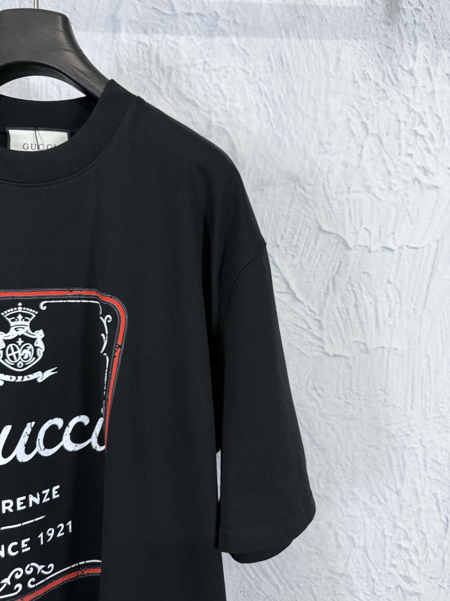 Gucci GUCCI 古驰 26ss 典藏标识印花重磅短袖T恤