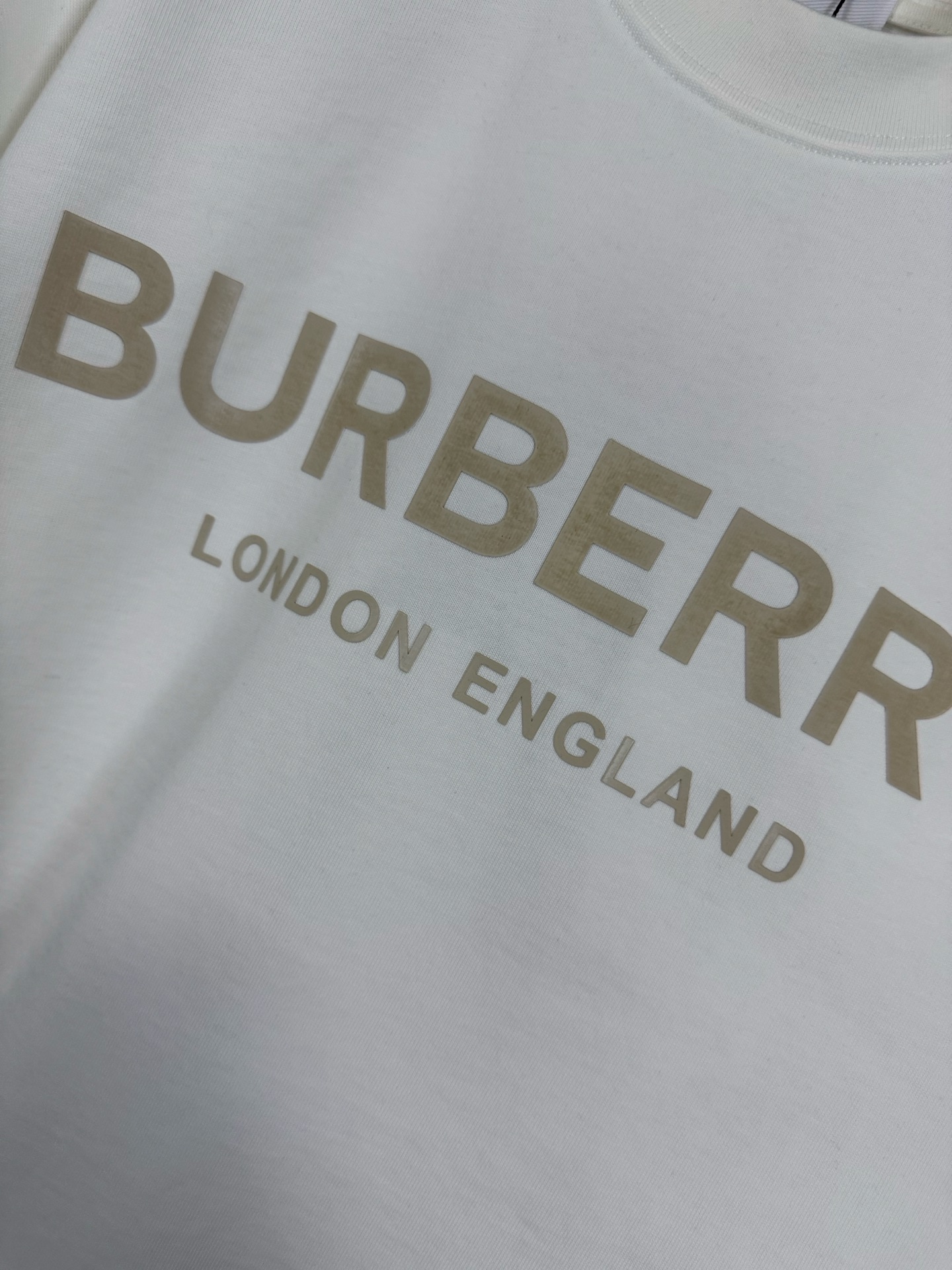 Burberry BURBERRY 巴宝莉 26ss 字母印花重磅短袖T恤