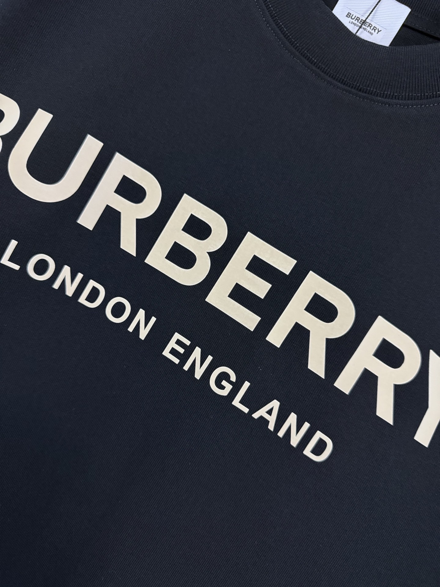 Burberry BURBERRY 巴宝莉 26ss 字母印花重磅短袖T恤