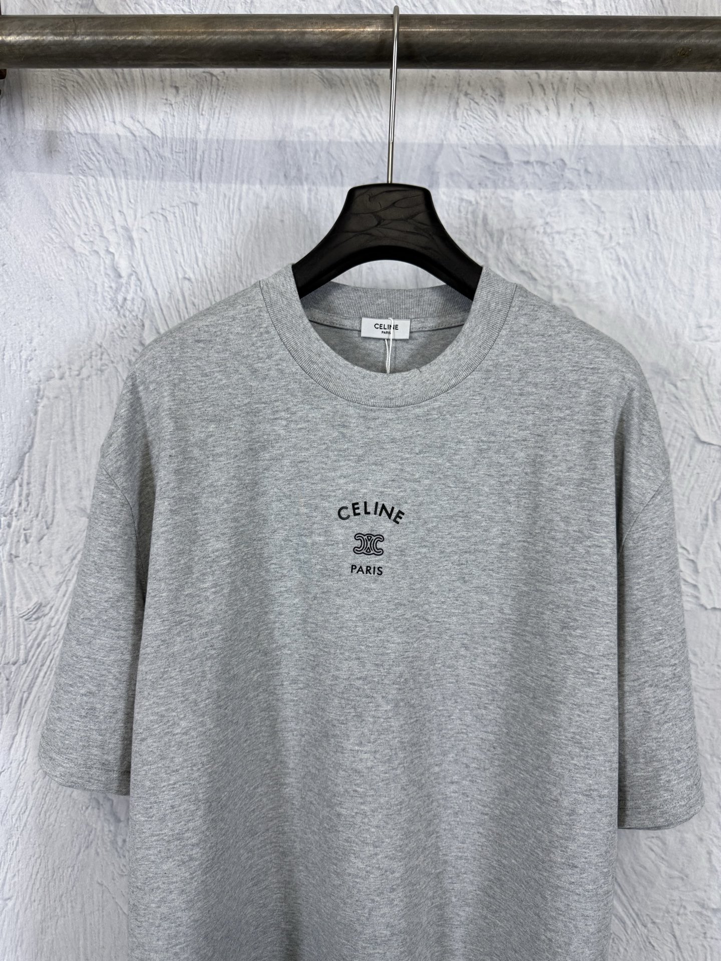 Celine CELINE 思琳 26ss logo印花重磅短袖T恤