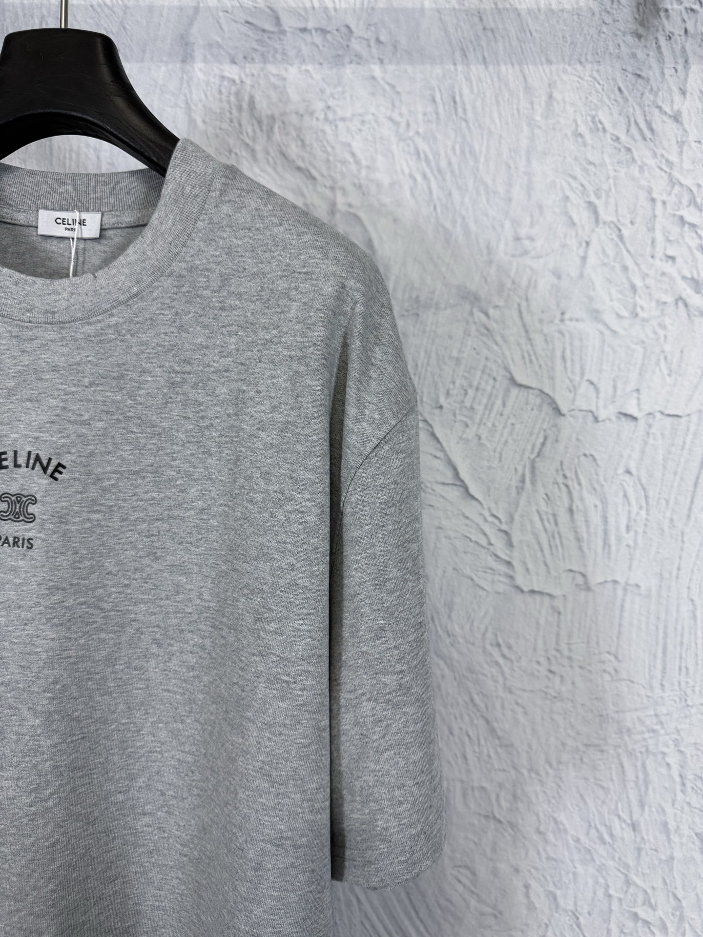 Celine CELINE 思琳 26ss logo印花重磅短袖T恤