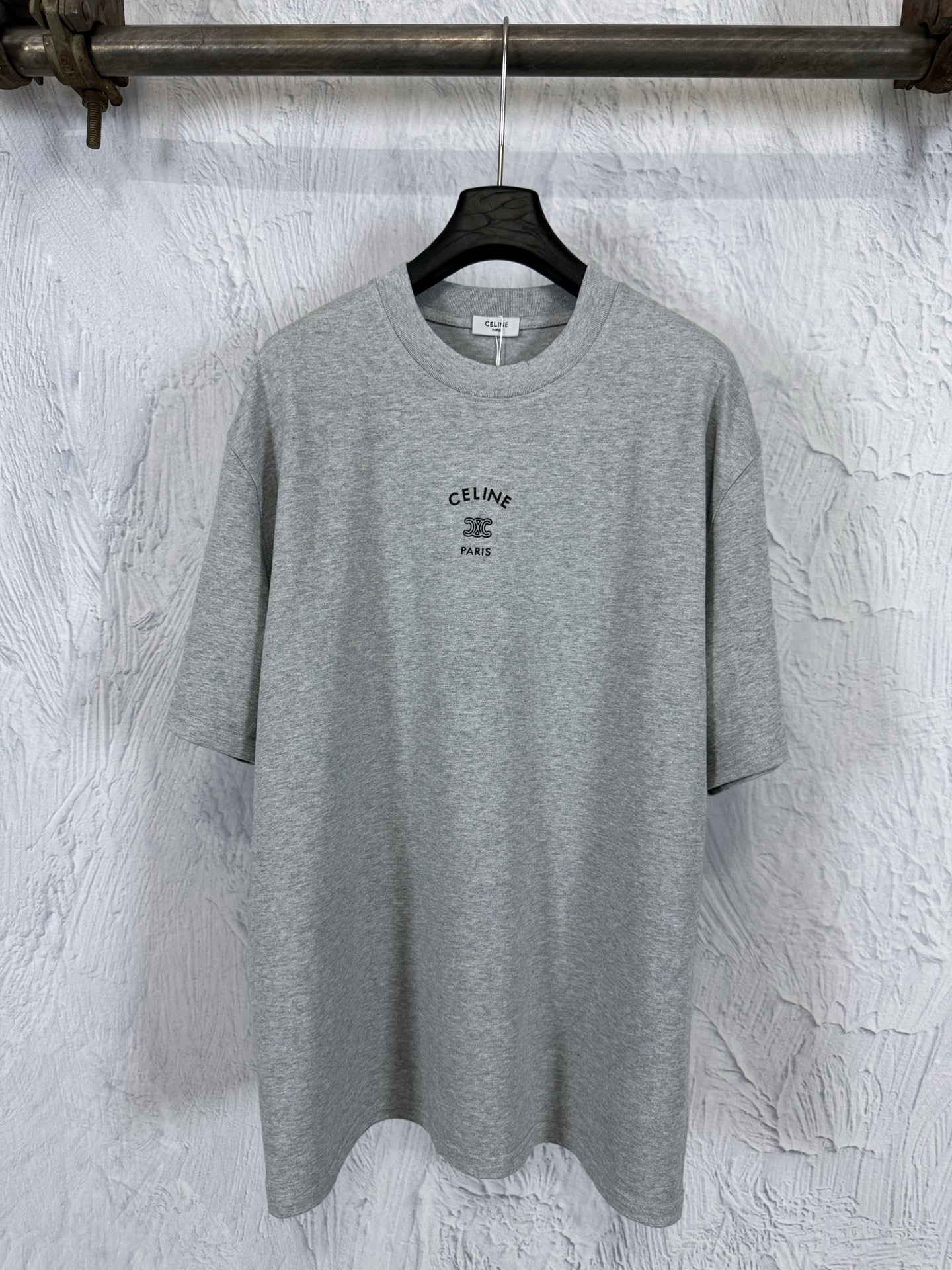 Celine CELINE 思琳 26ss logo印花重磅短袖T恤