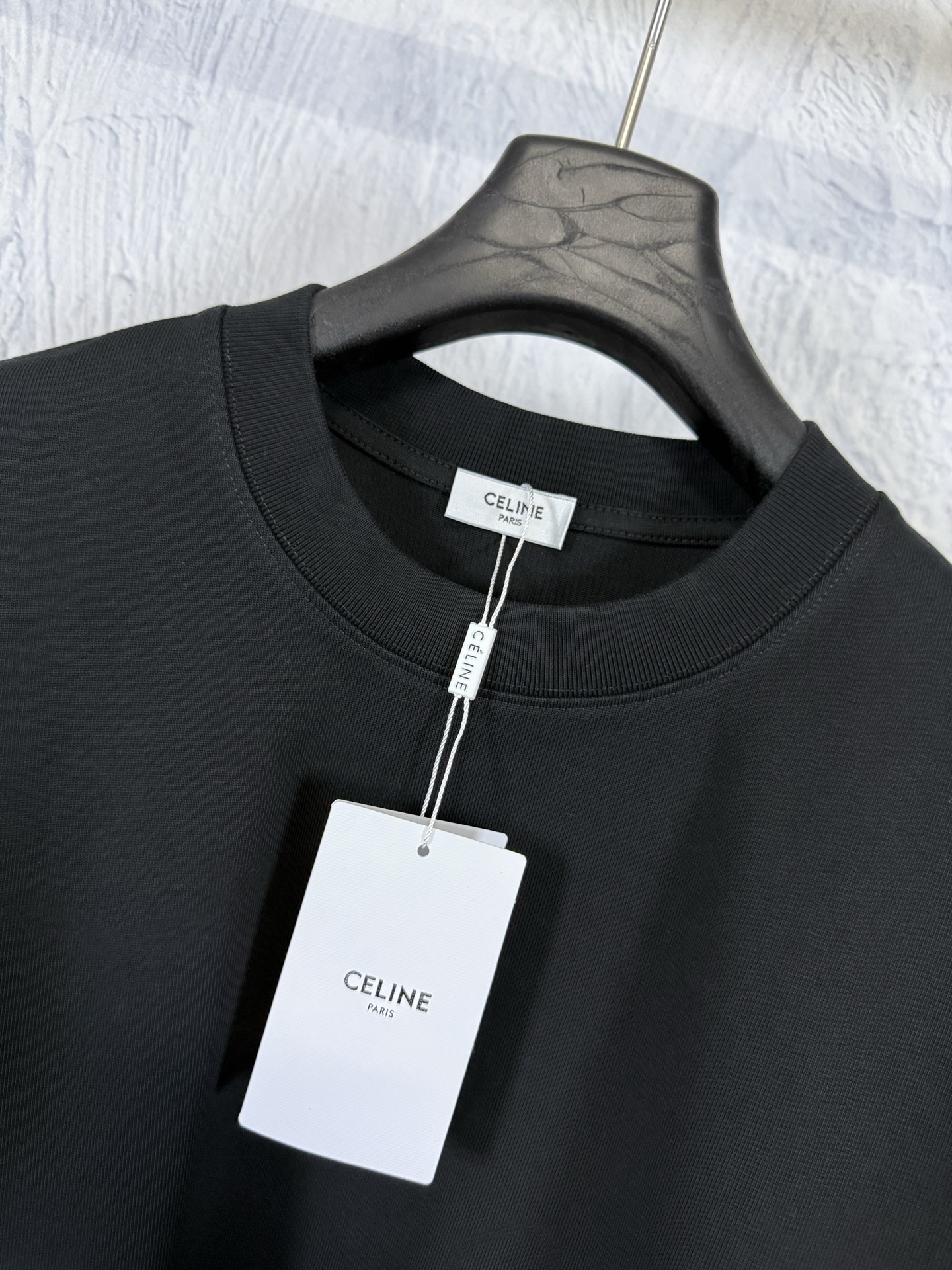 Celine CELINE 思琳 26ss logo印花重磅短袖T恤