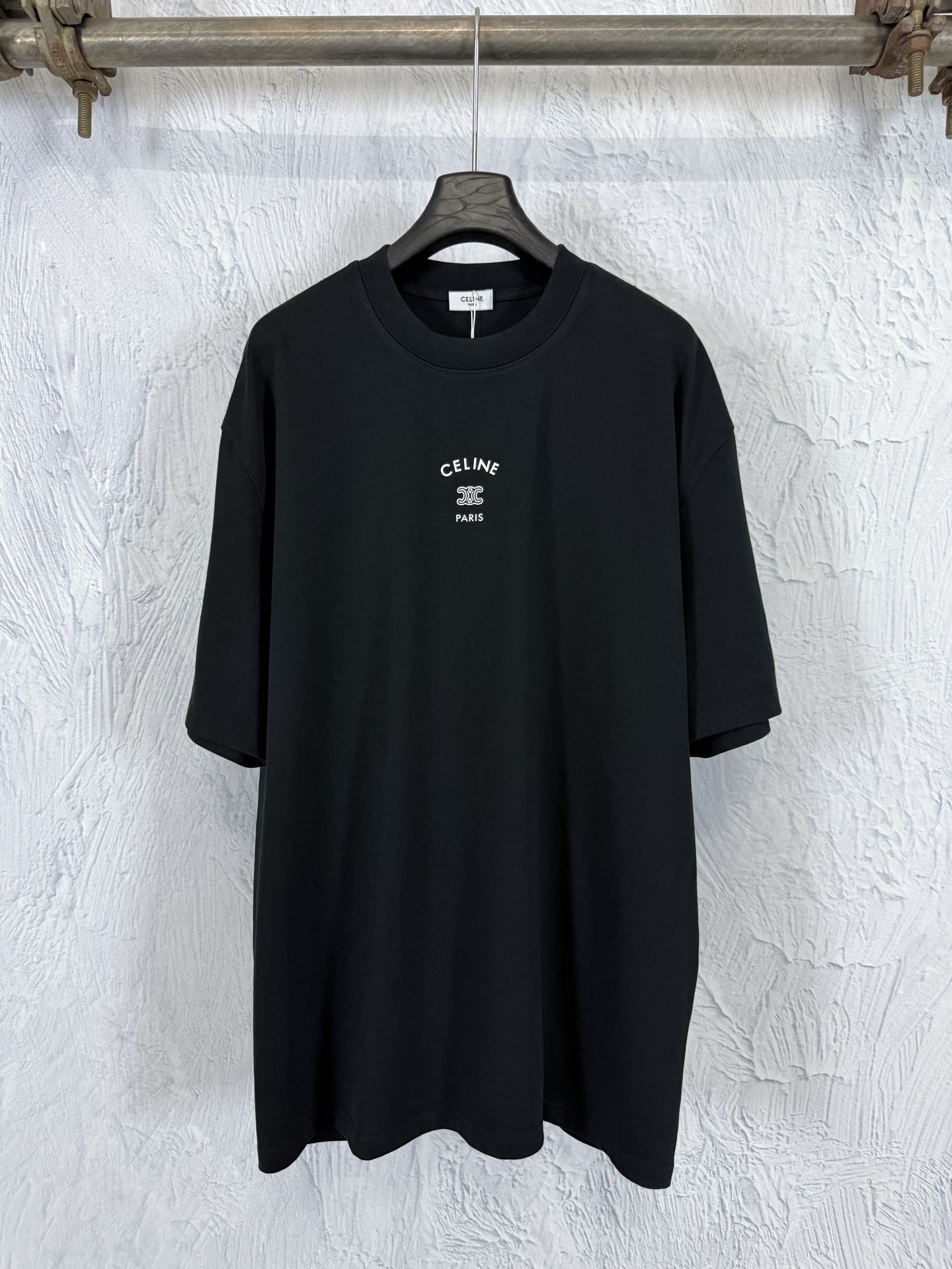 Celine CELINE 思琳 26ss logo印花重磅短袖T恤
