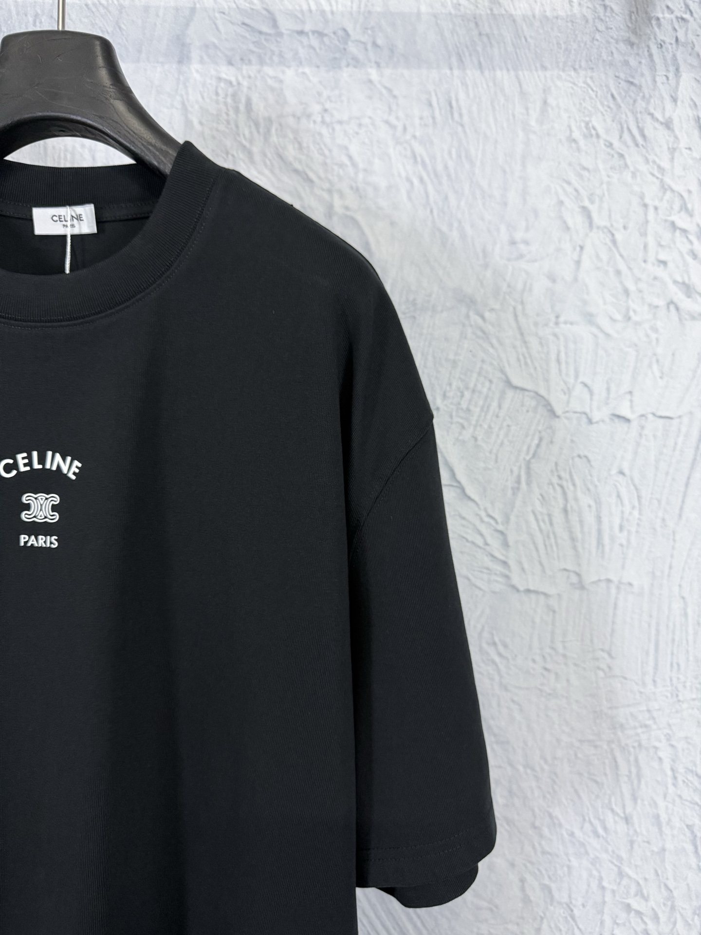Celine CELINE 思琳 26ss logo印花重磅短袖T恤