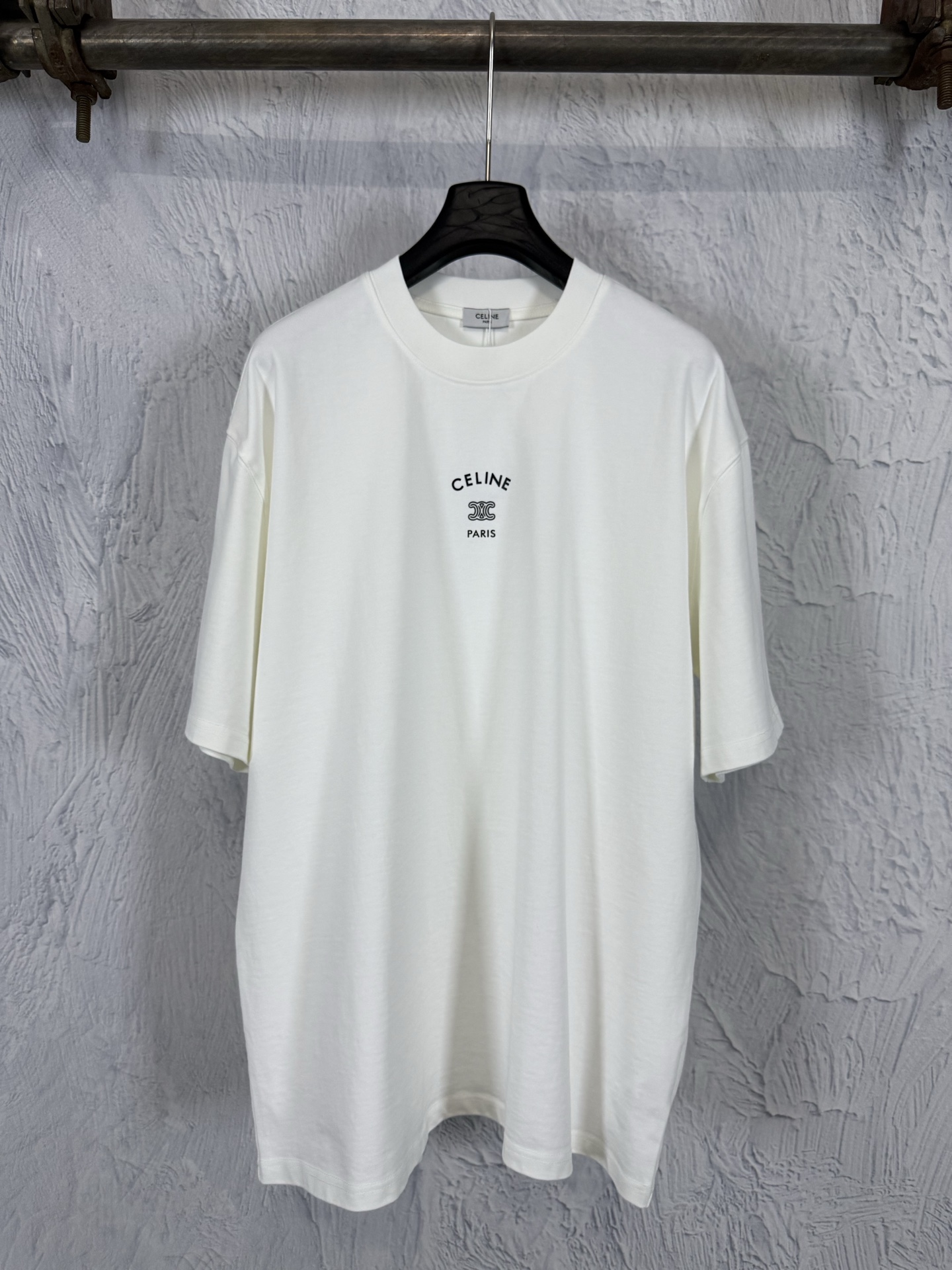 Celine CELINE 思琳 26ss logo印花重磅短袖T恤