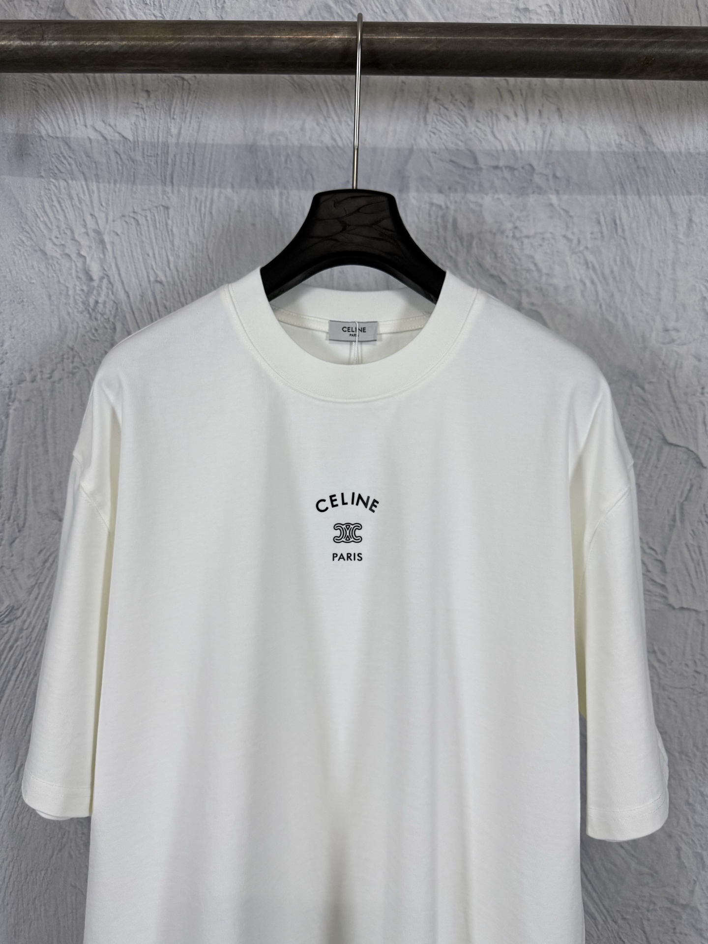 Celine CELINE 思琳 26ss logo印花重磅短袖T恤
