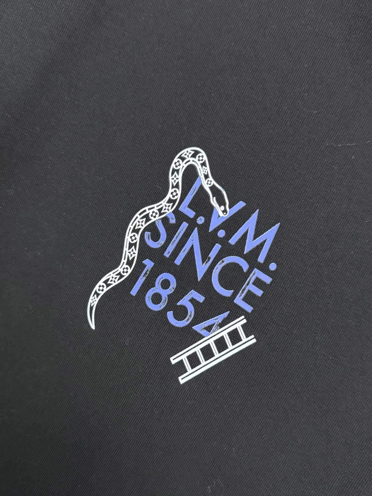 LV Snake Since 1854 Print Tee