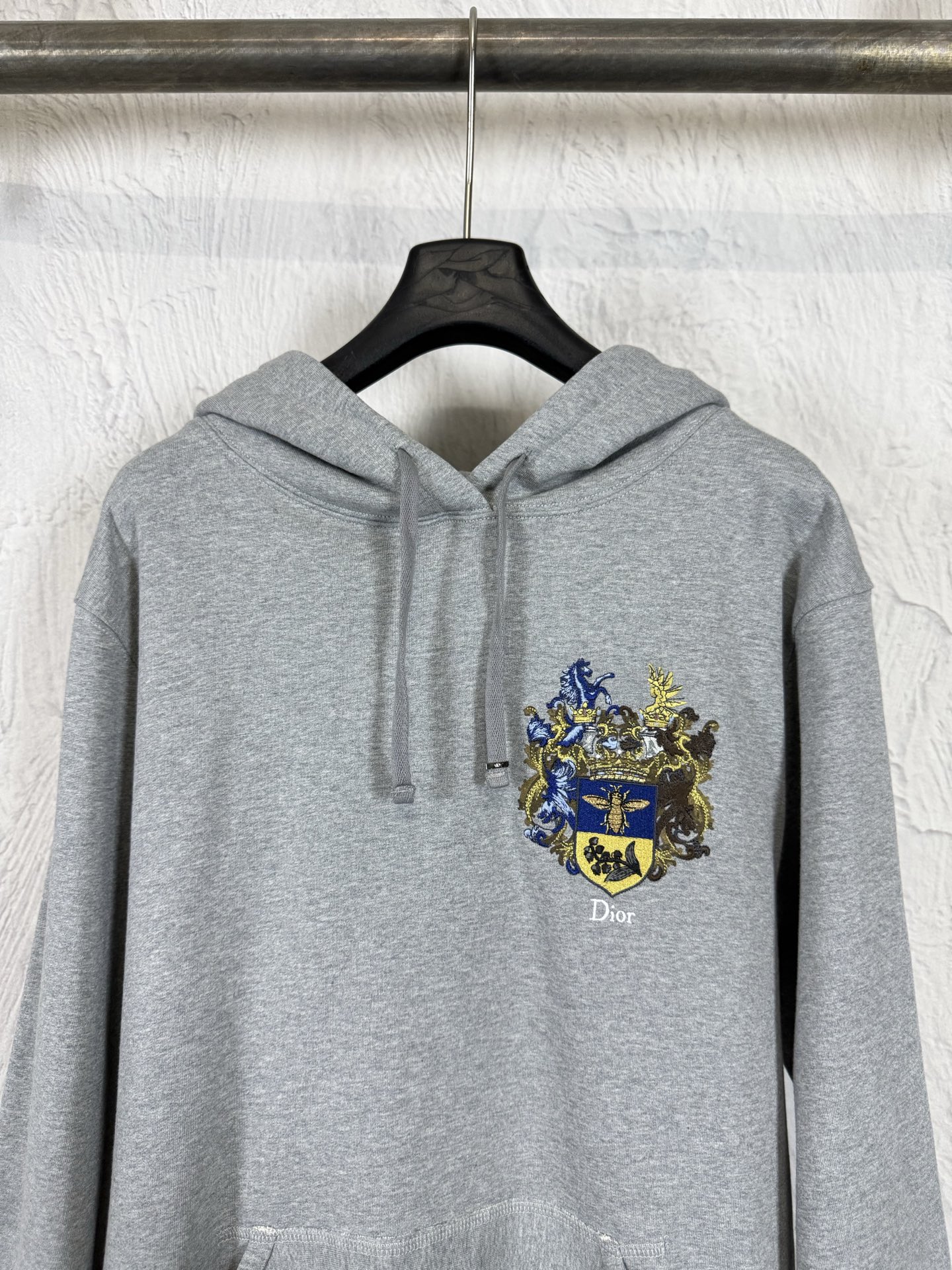 Dior Crest Bee Embroidery Hoodie
