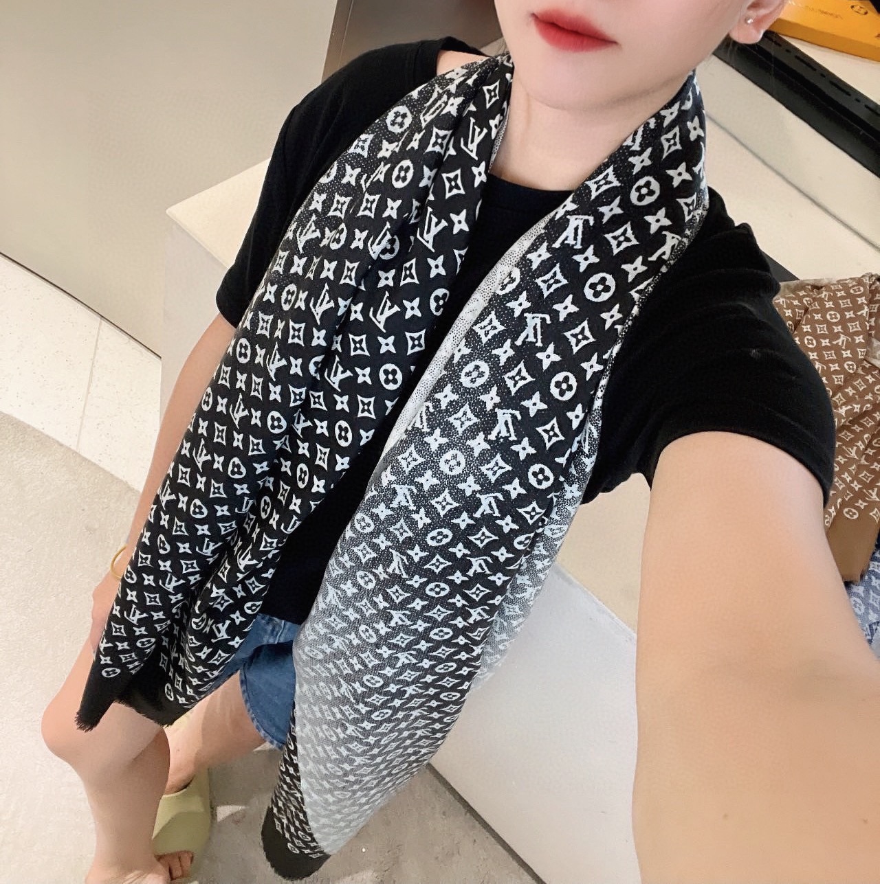 Louis Vuitton Scarf Cashmere