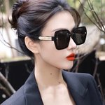 Chanel Sunglasses High-End Designer
 Splicing Women