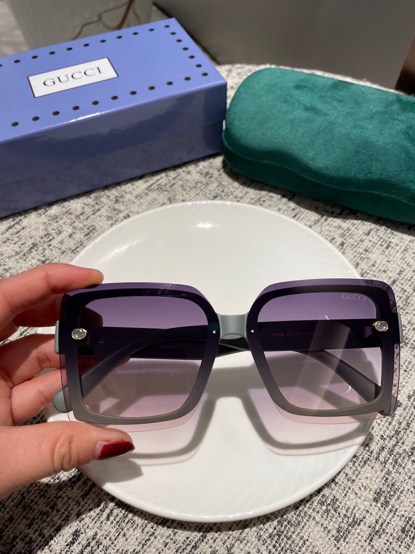 Gucci Gafas de sol Morado