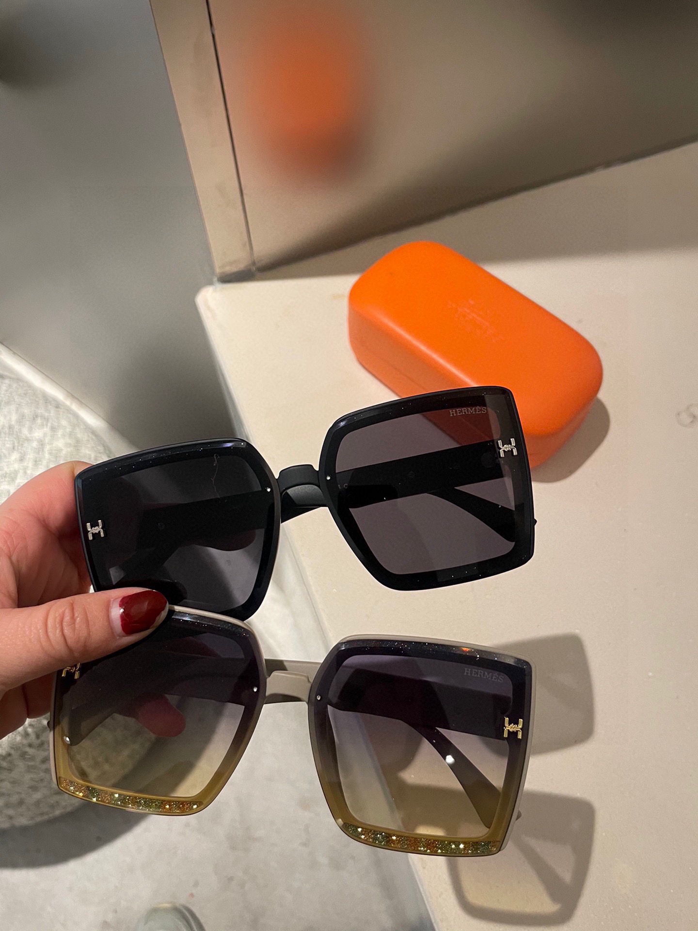 Hermes Moda
 Gafas de sol Mujeres Nylon Fashion